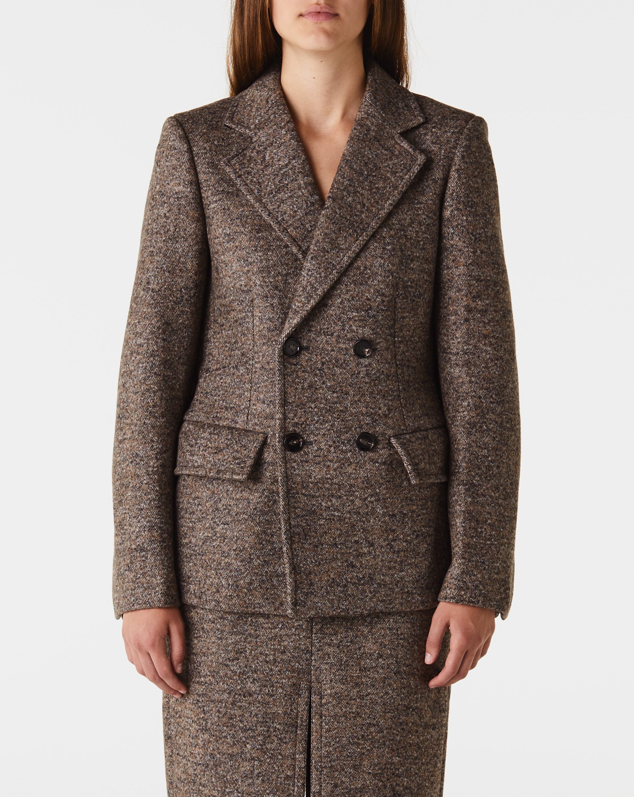 Felted Wool Twill Jacket