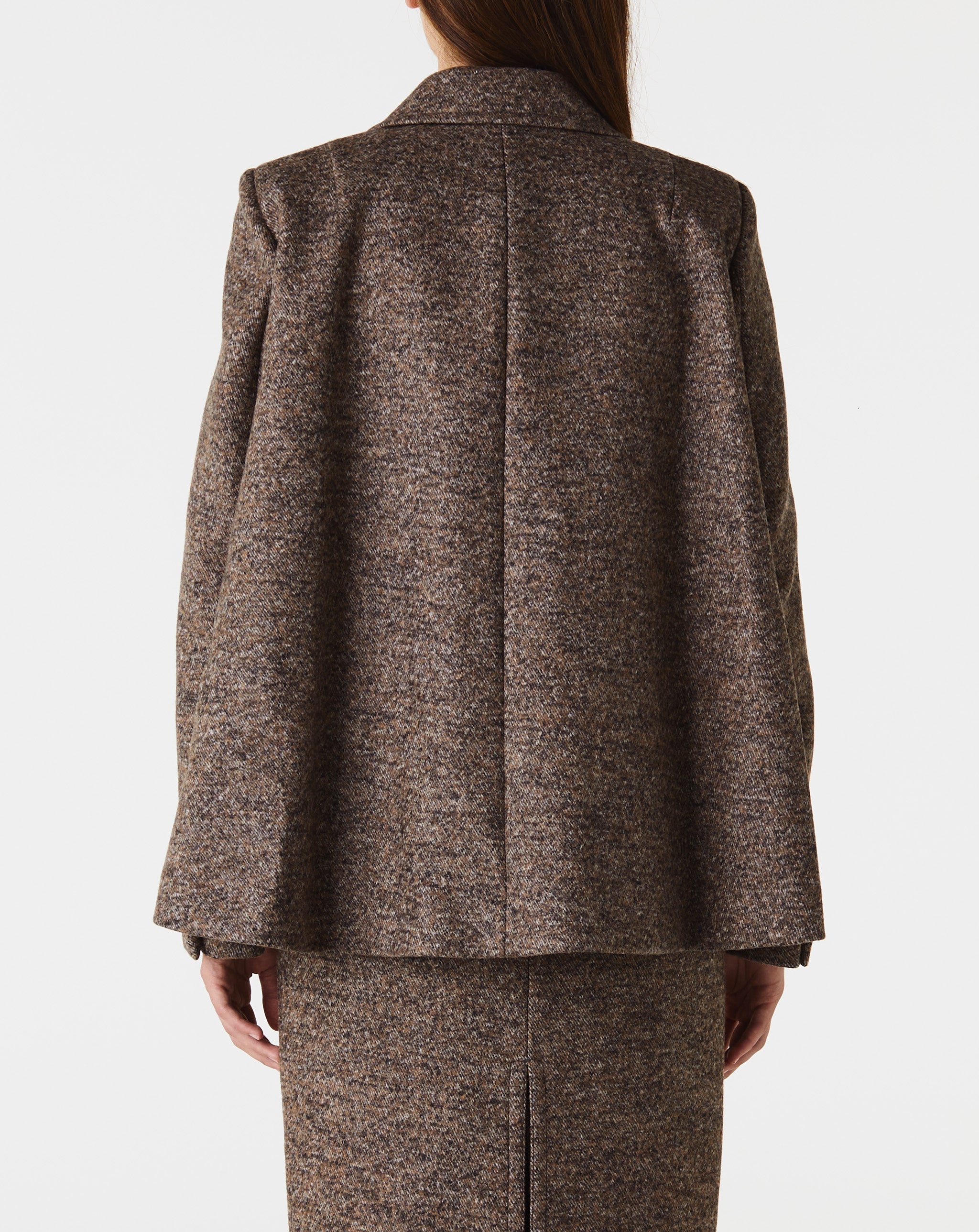 Felted Wool Twill Jacket