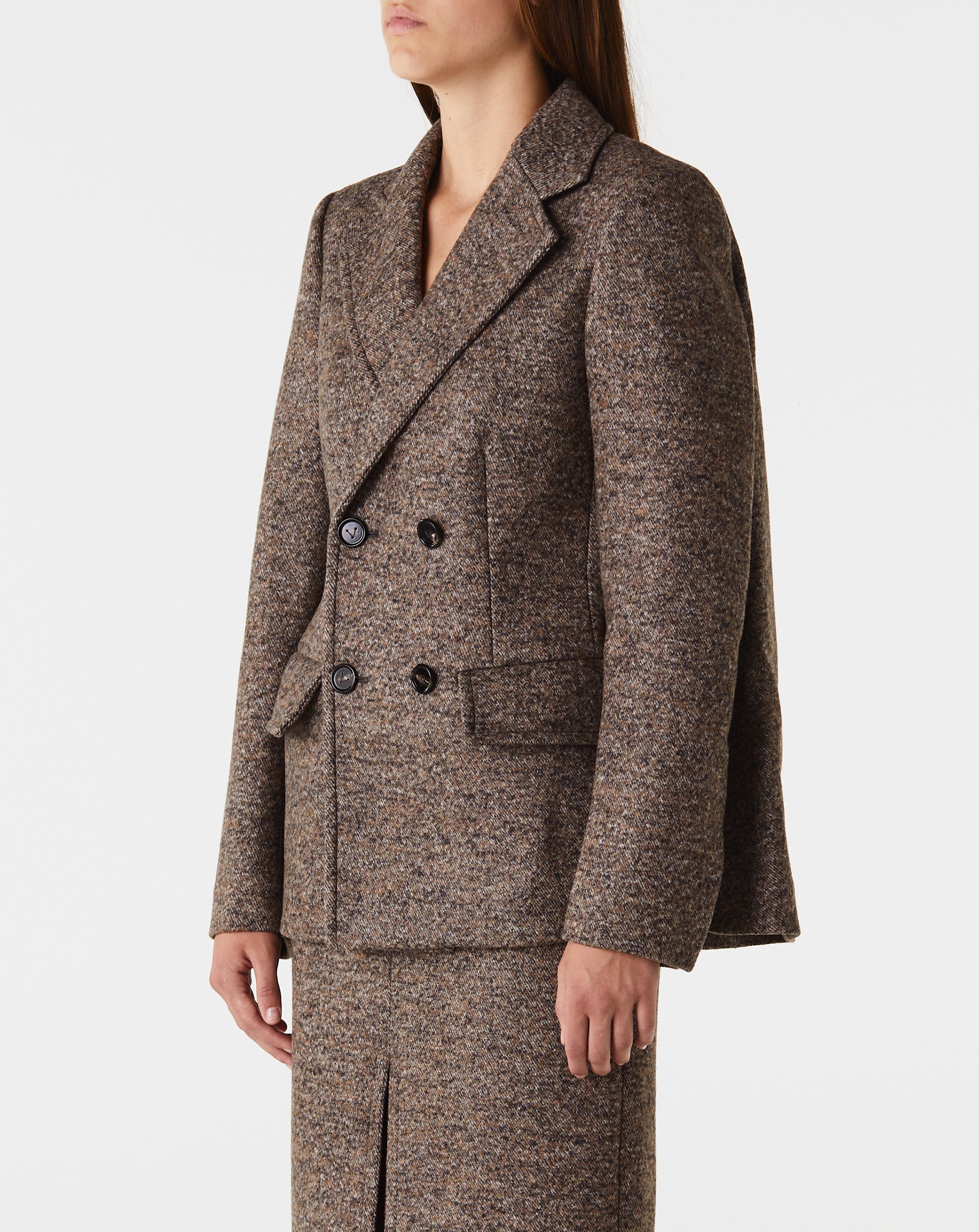 Felted Wool Twill Jacket