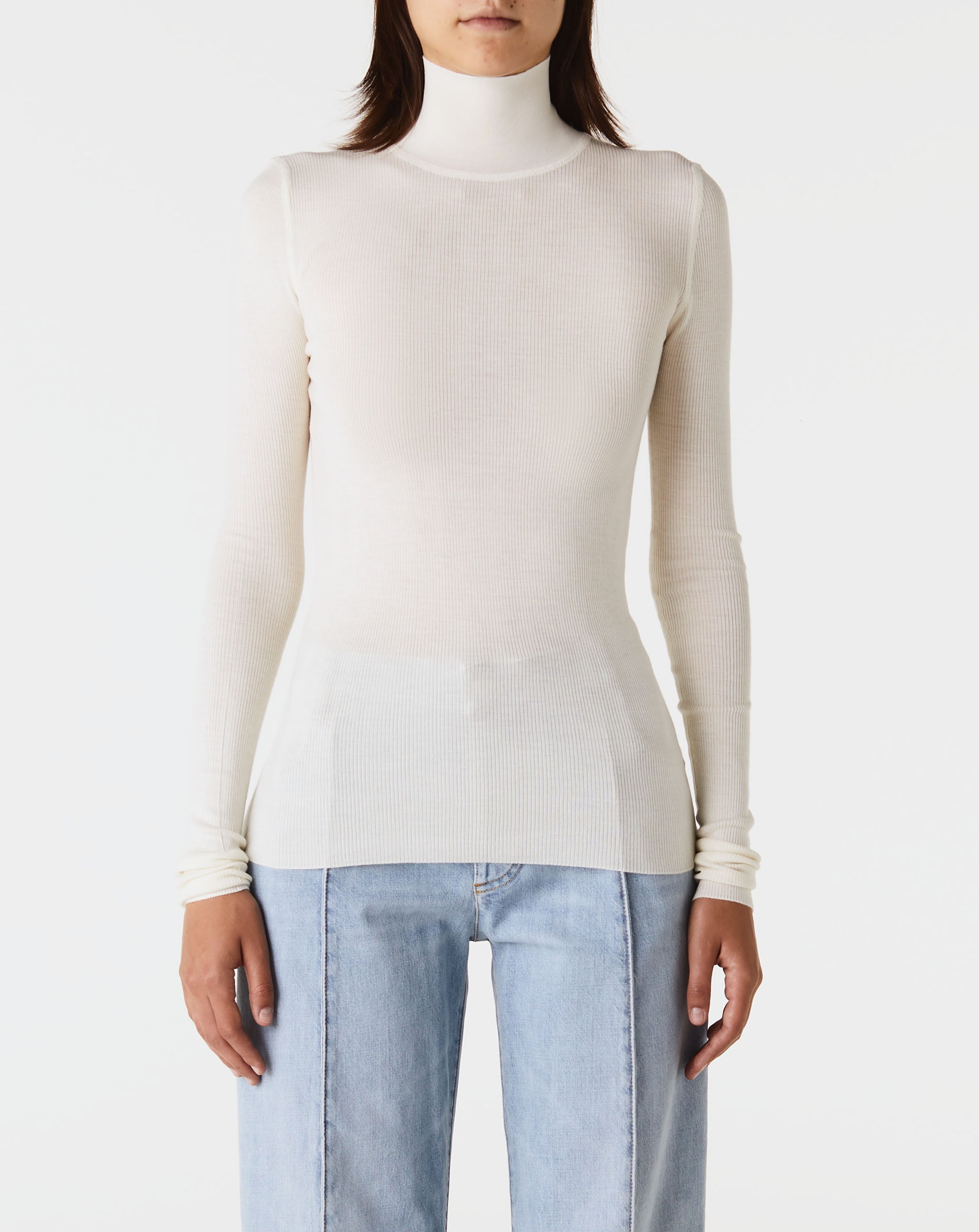 Wool Rib Sweater