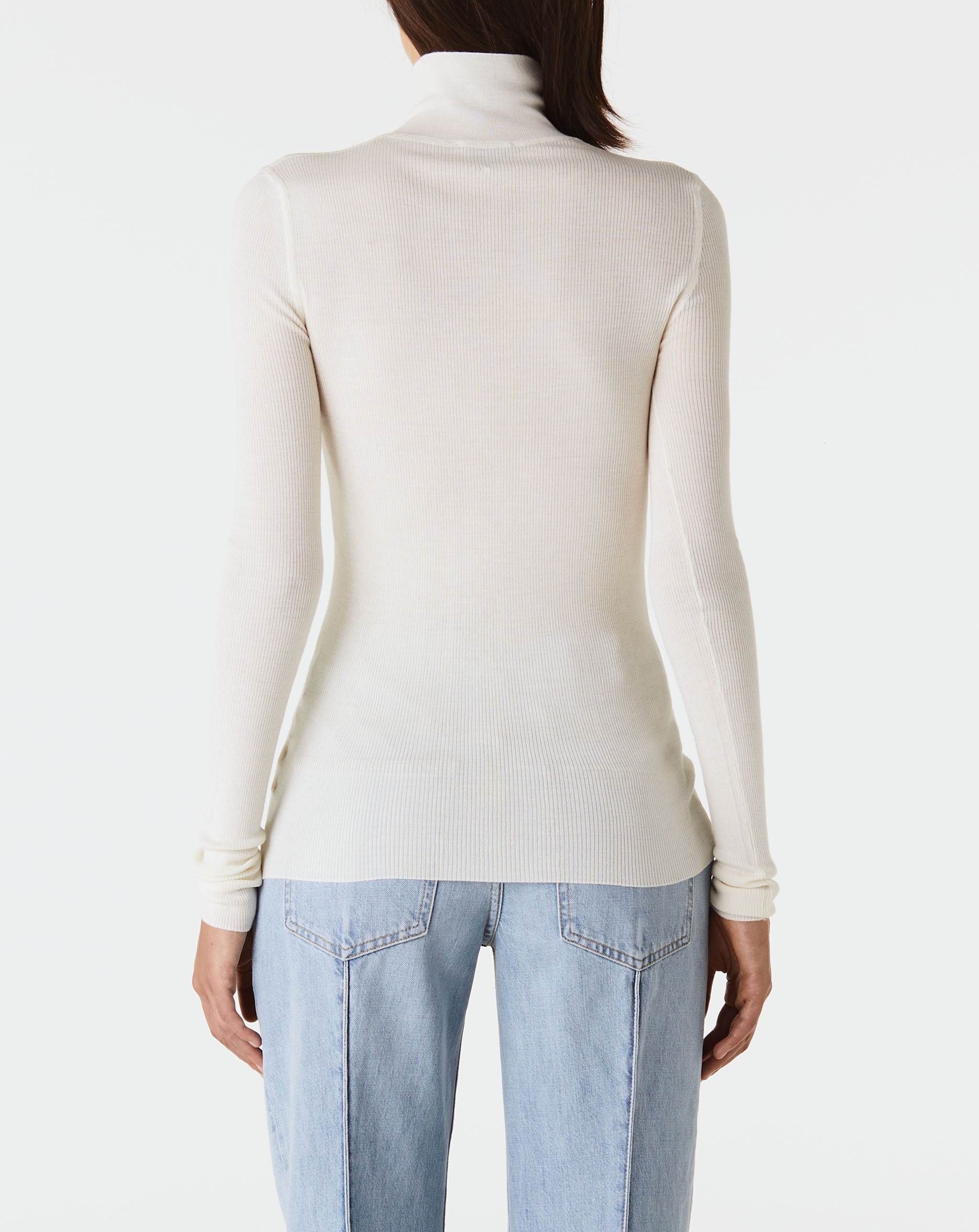 Wool Rib Sweater
