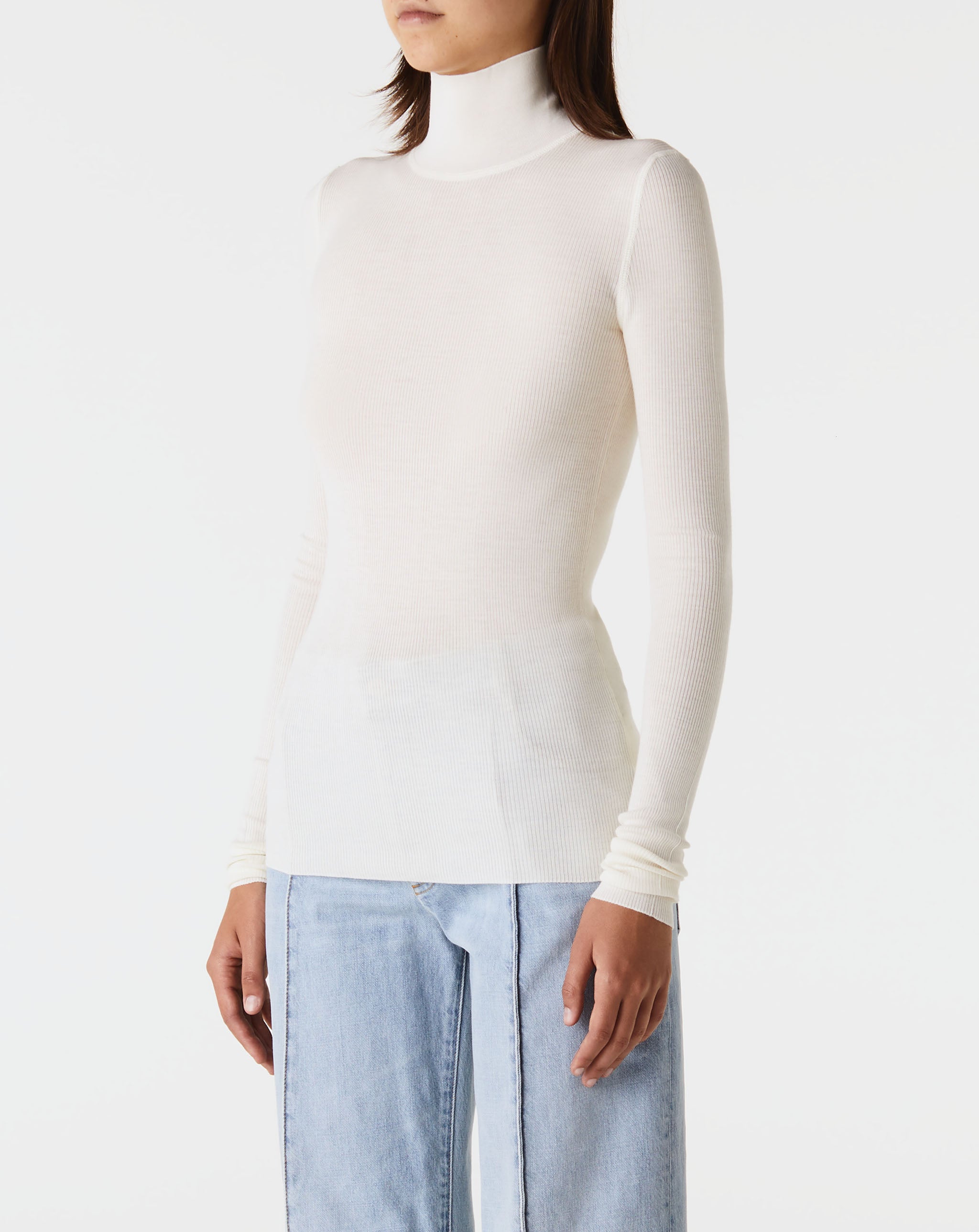Wool Rib Sweater