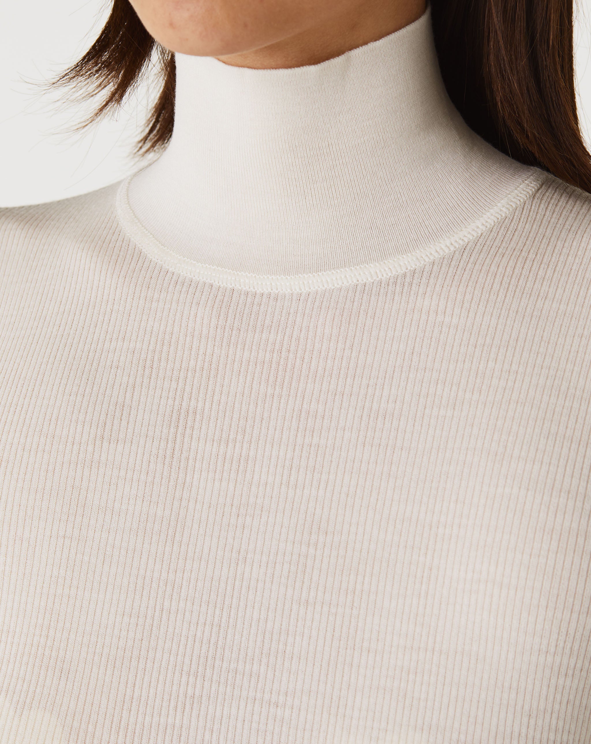 Wool Rib Sweater