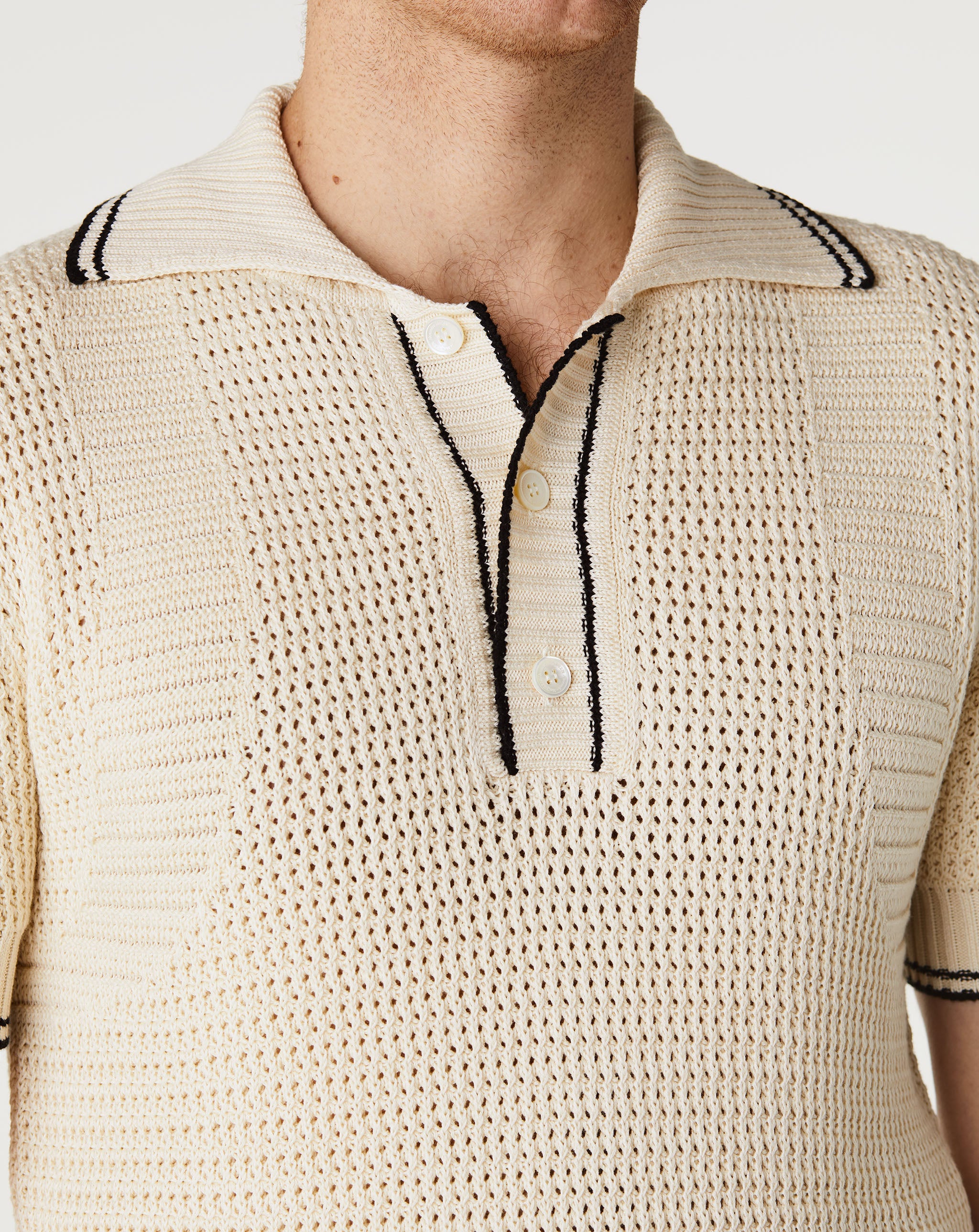 Mesh S/S Polo