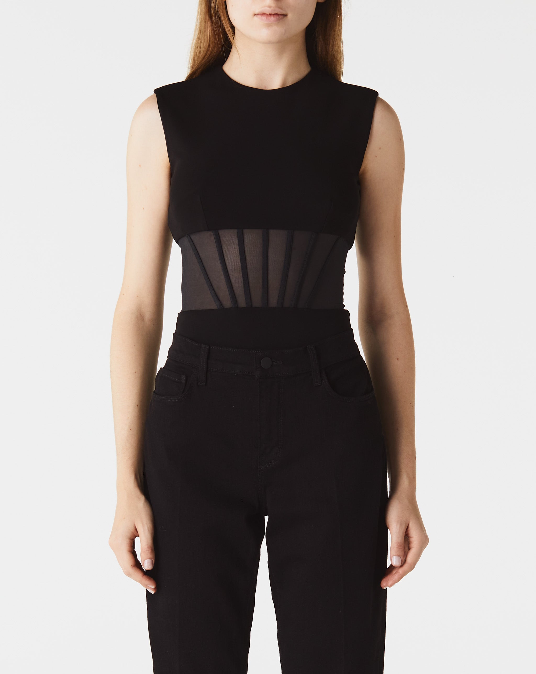 Jersey Corset Bodysuit