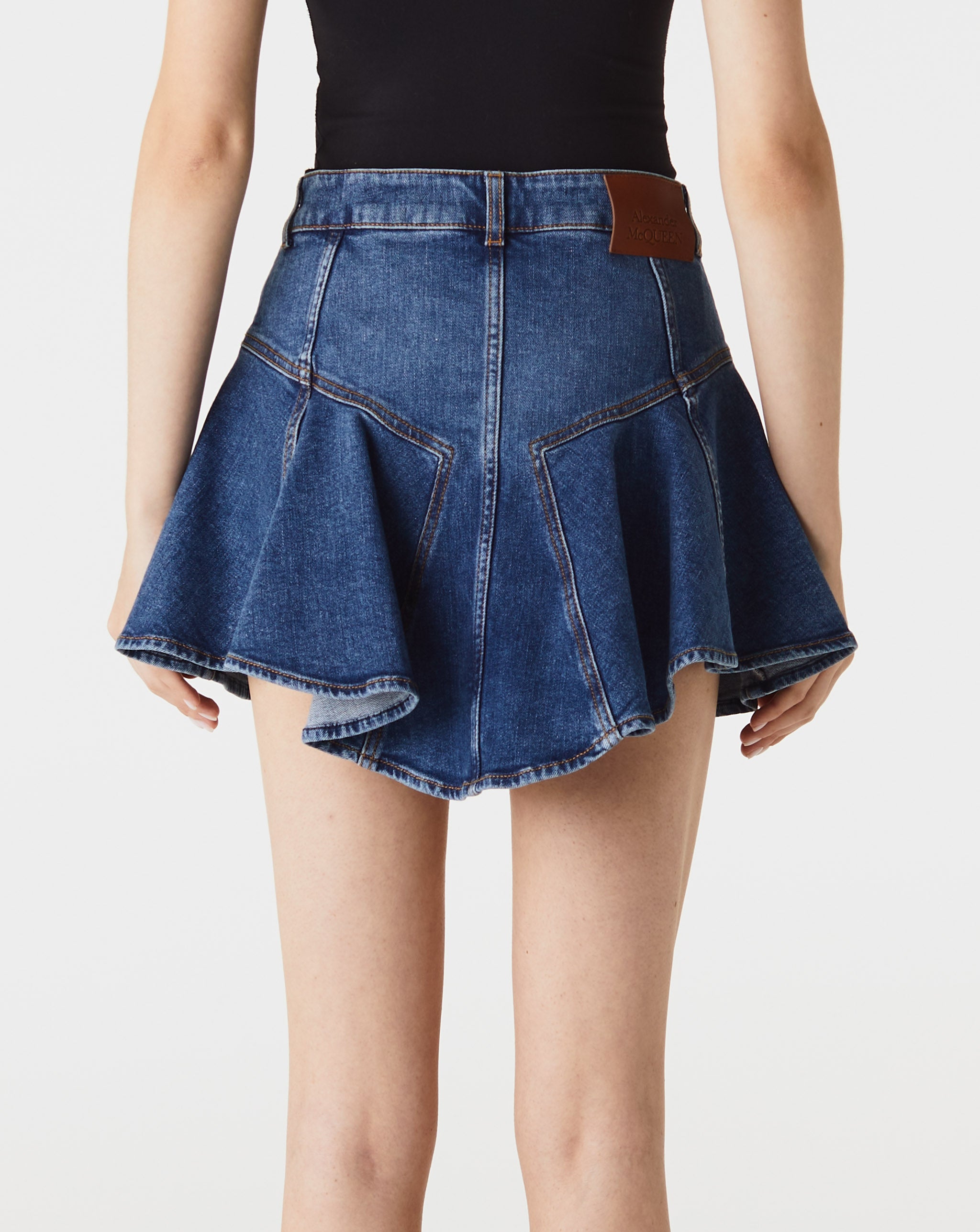 Stretch Denim Skirt