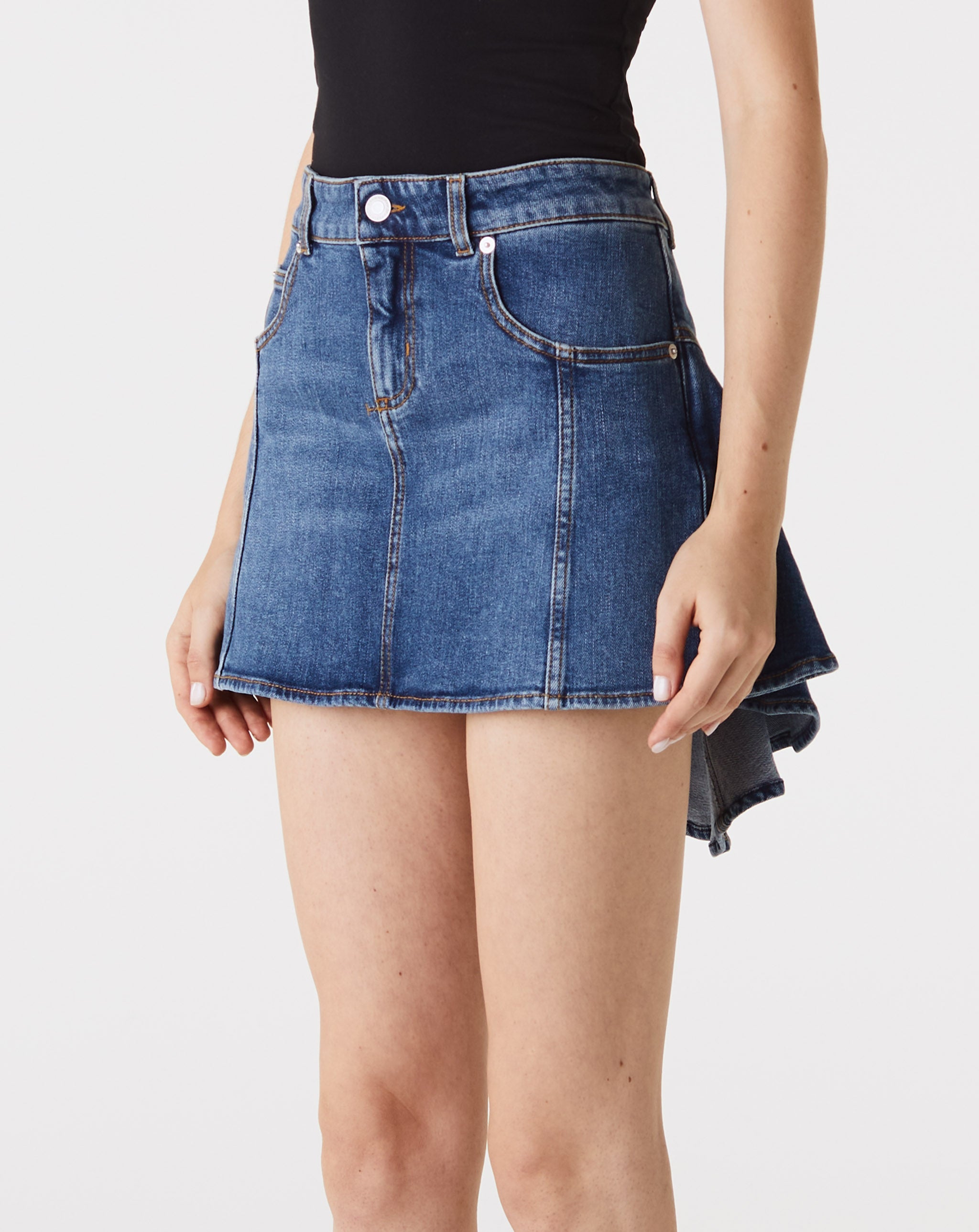Stretch Denim Skirt