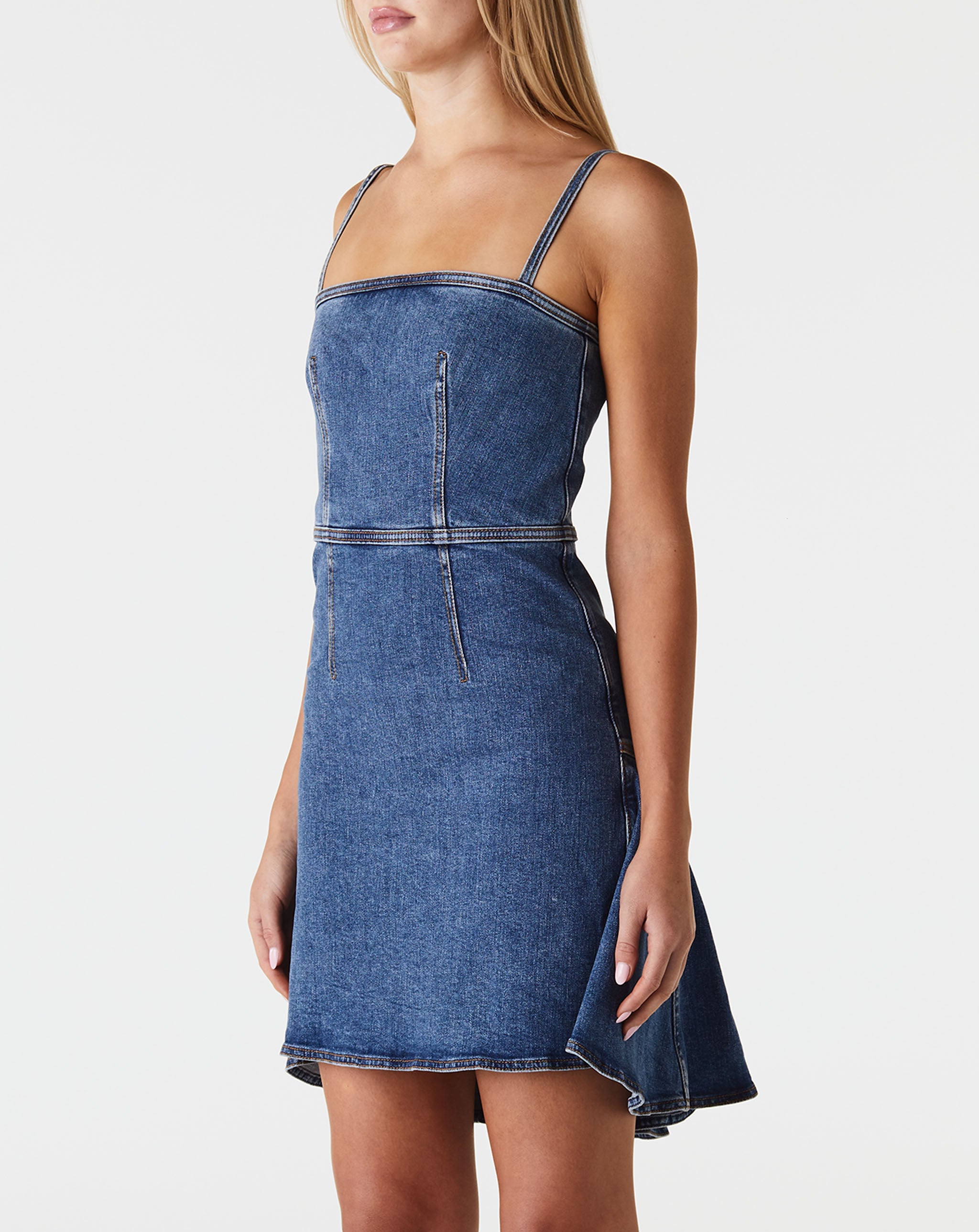 Stretch Denim Dress