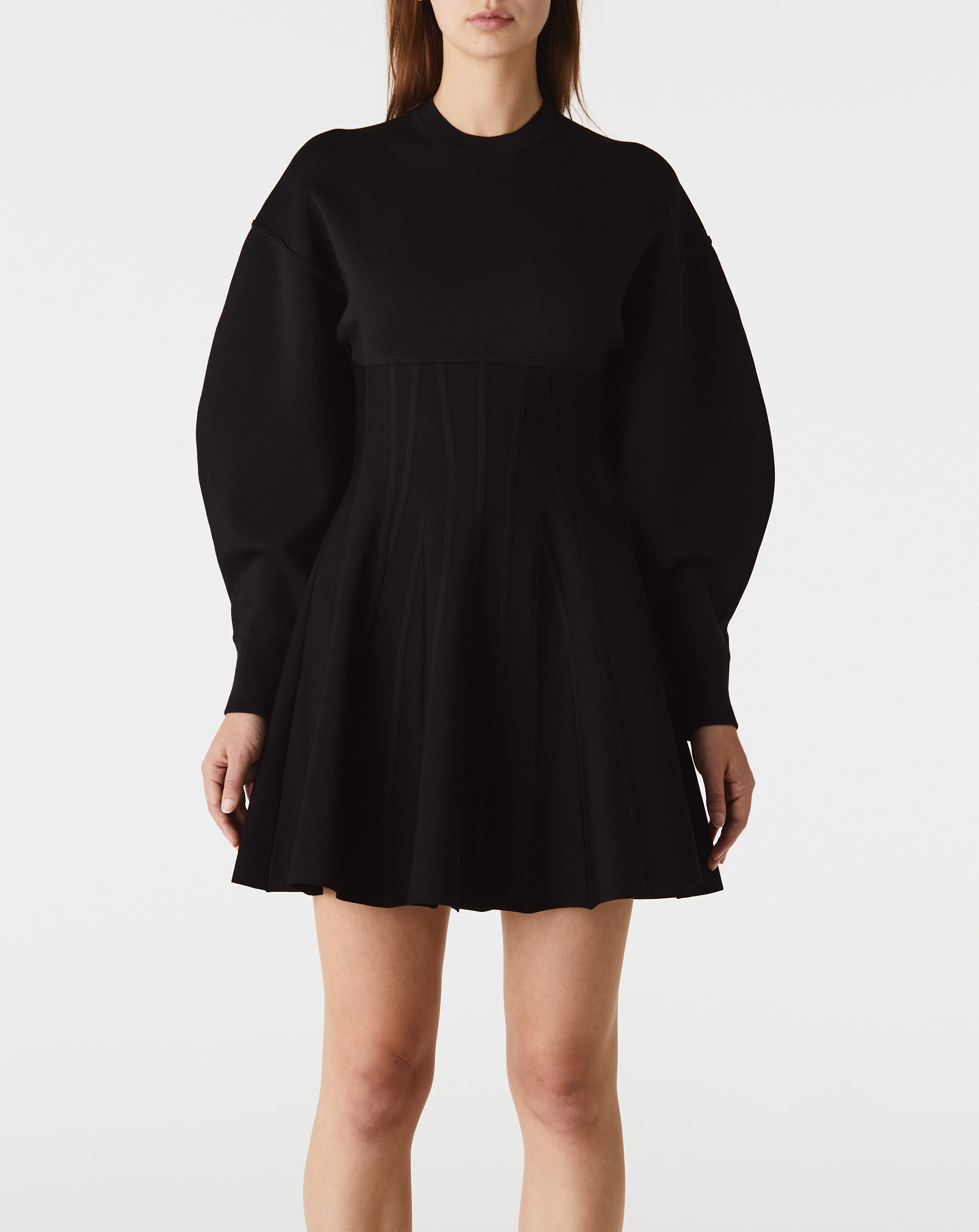Corset Crewneck Mini Dress