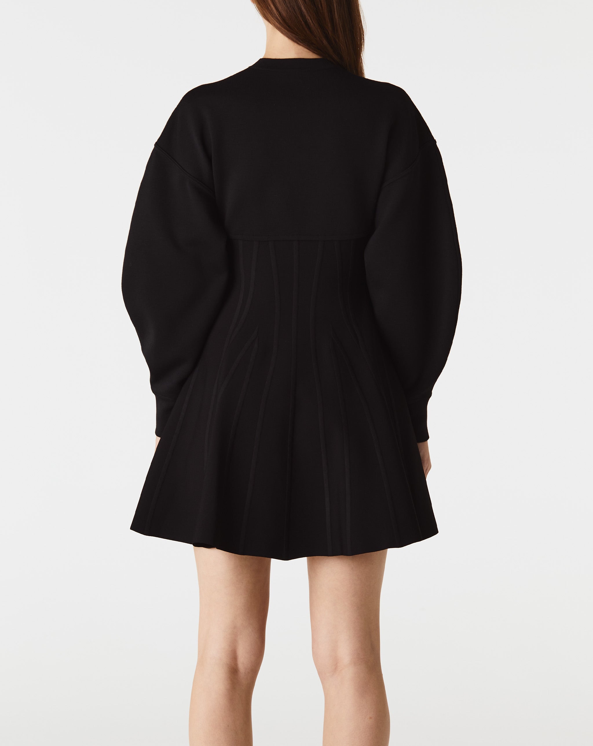 Corset Crewneck Mini Dress
