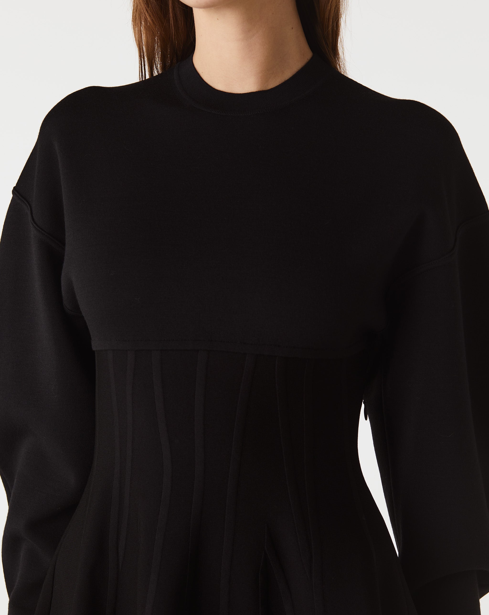 Corset Crewneck Mini Dress