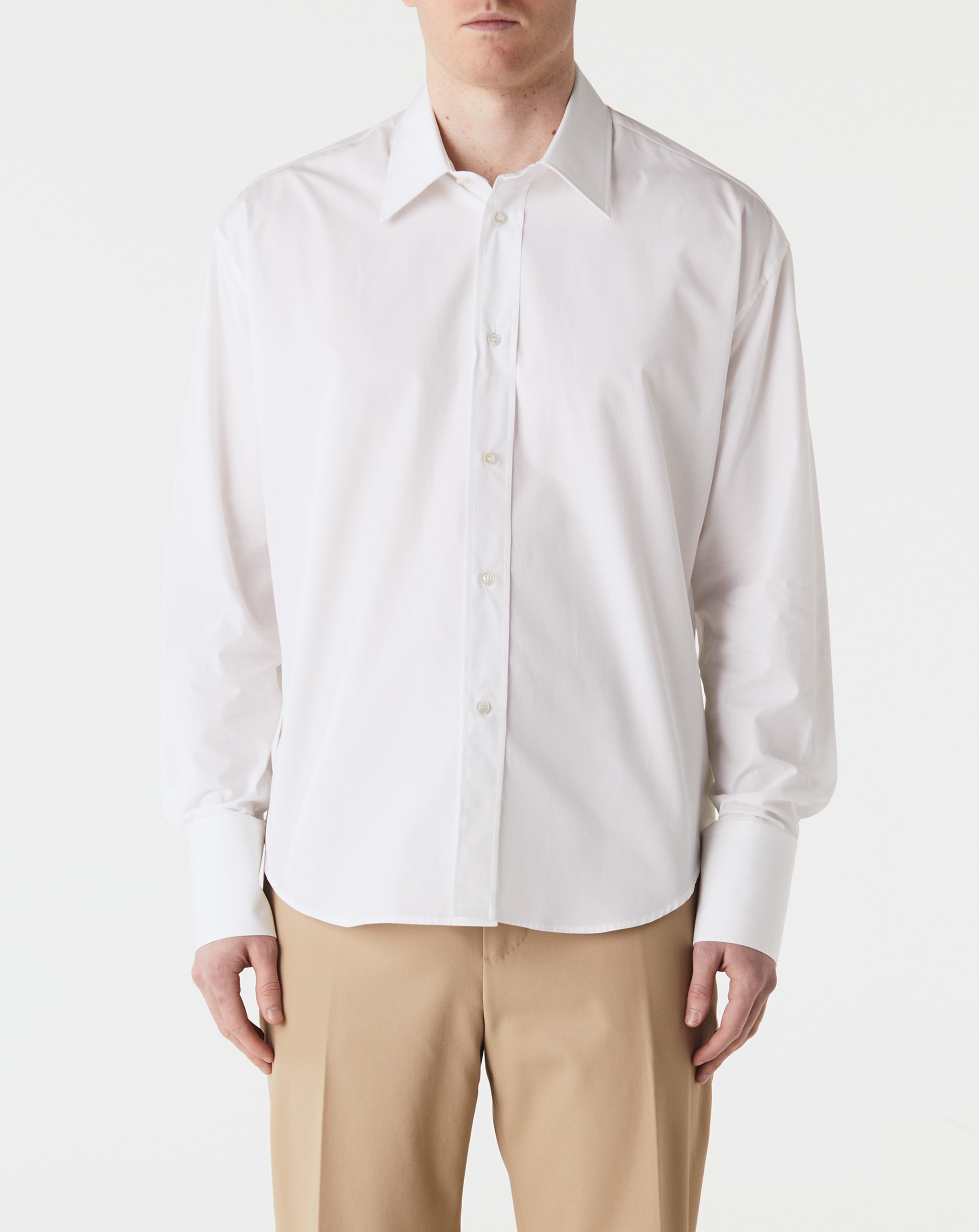 White Poplin Shirt