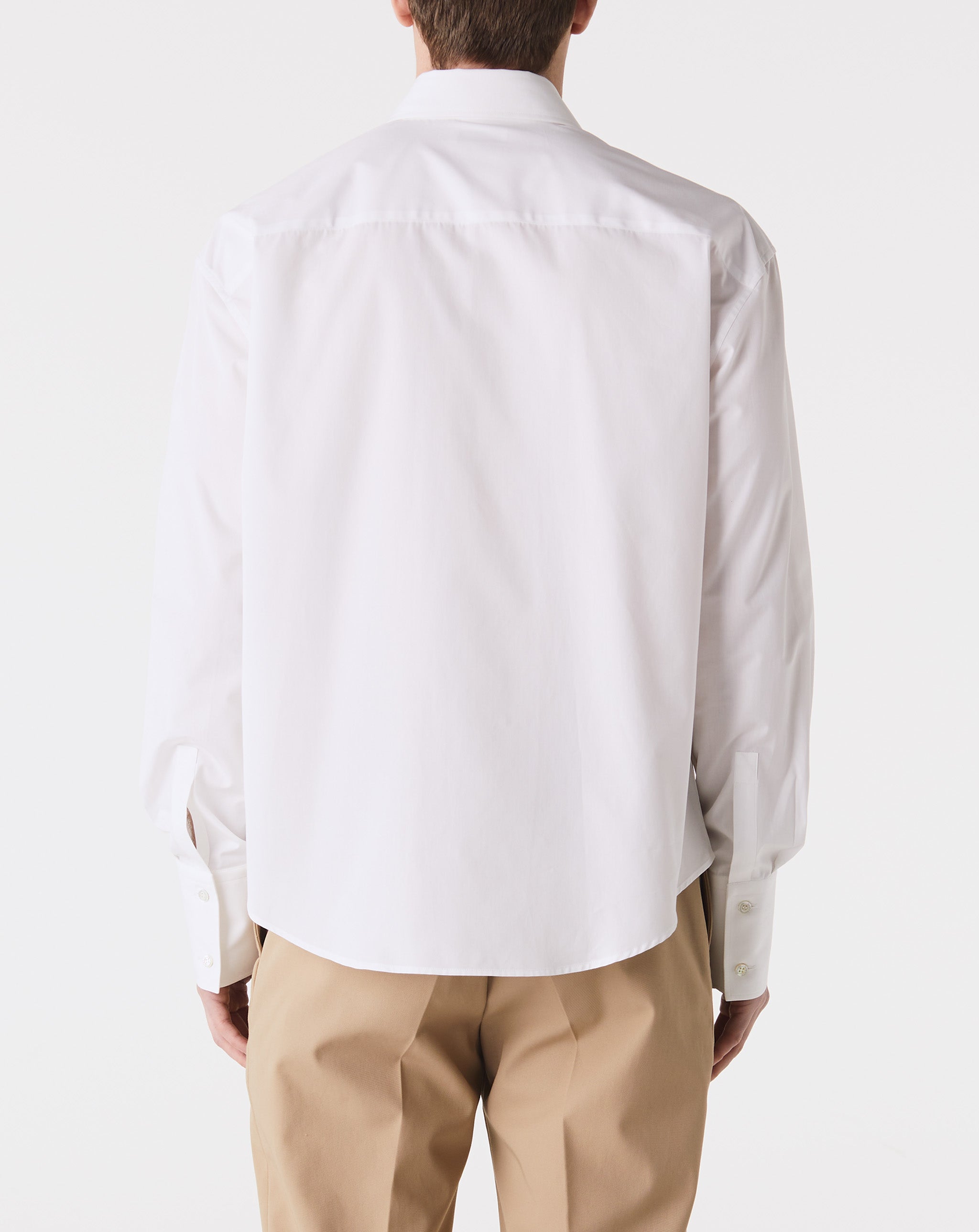 White Poplin Shirt