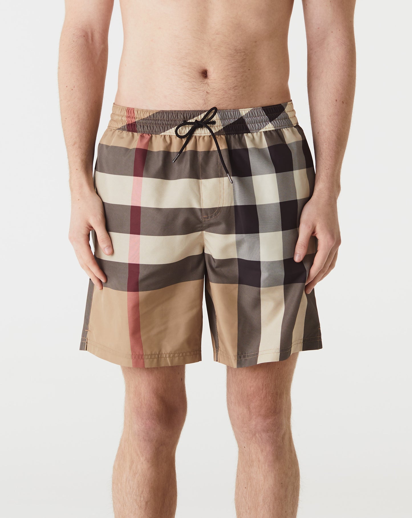 Large Check Swimsuit