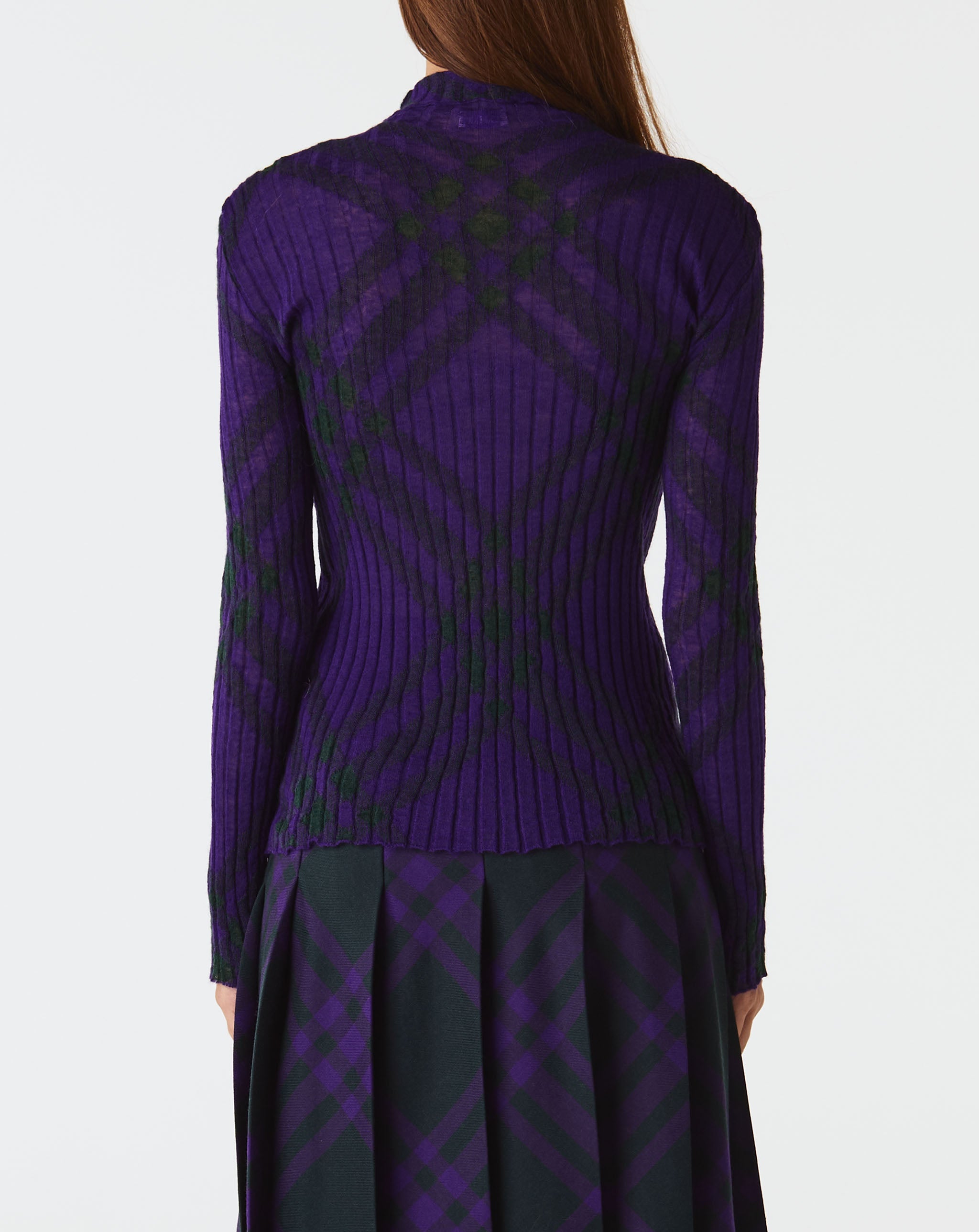 Royal Check L/S Top
