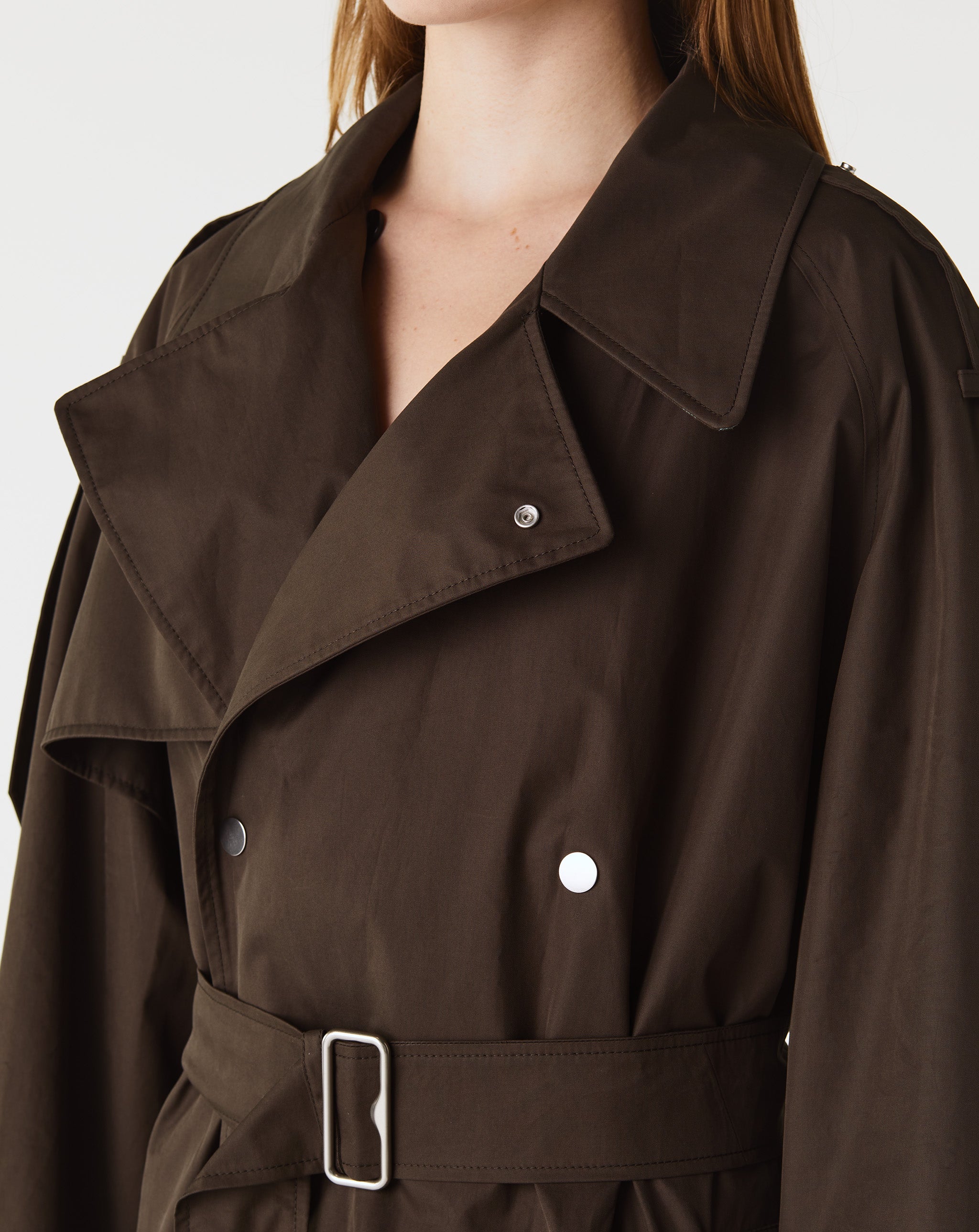 Fur Collar Raincoat