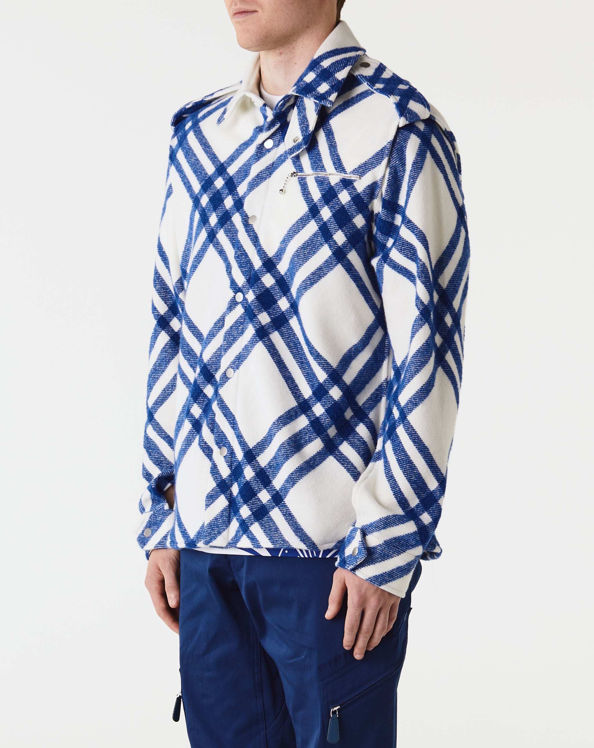 Knight Check Shirt Jacket