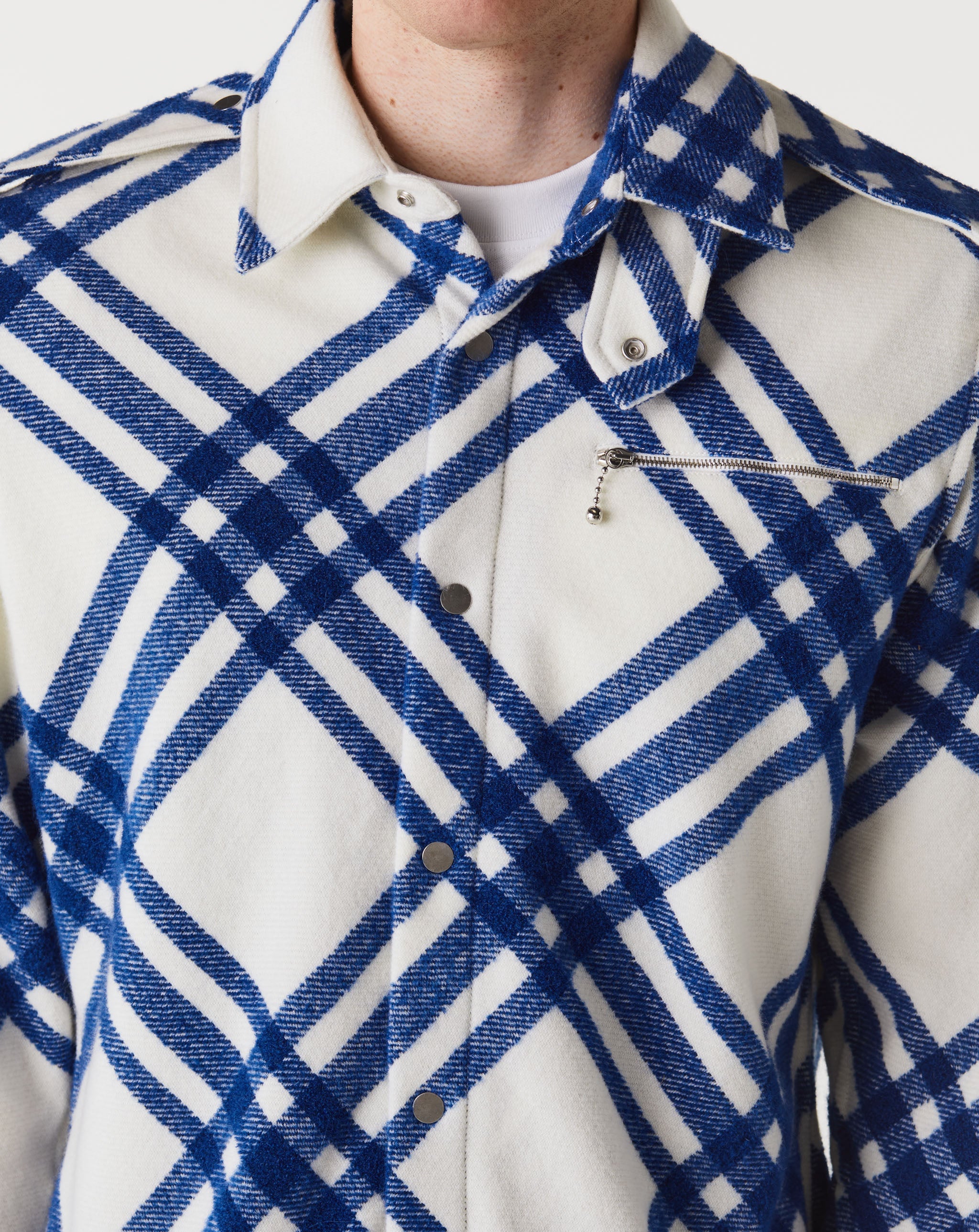 Knight Check Shirt Jacket