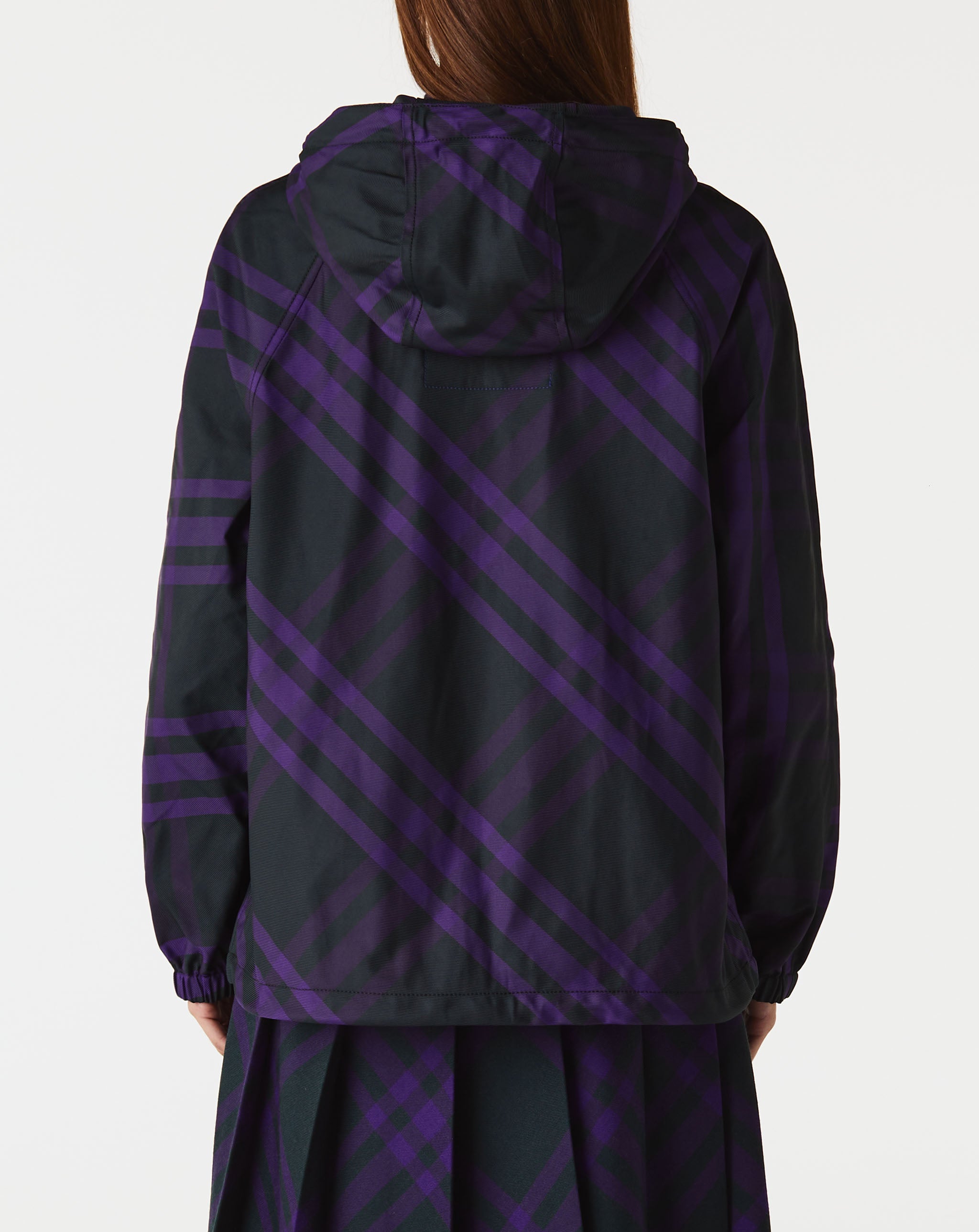Vine Check Hooded Zip Jacket