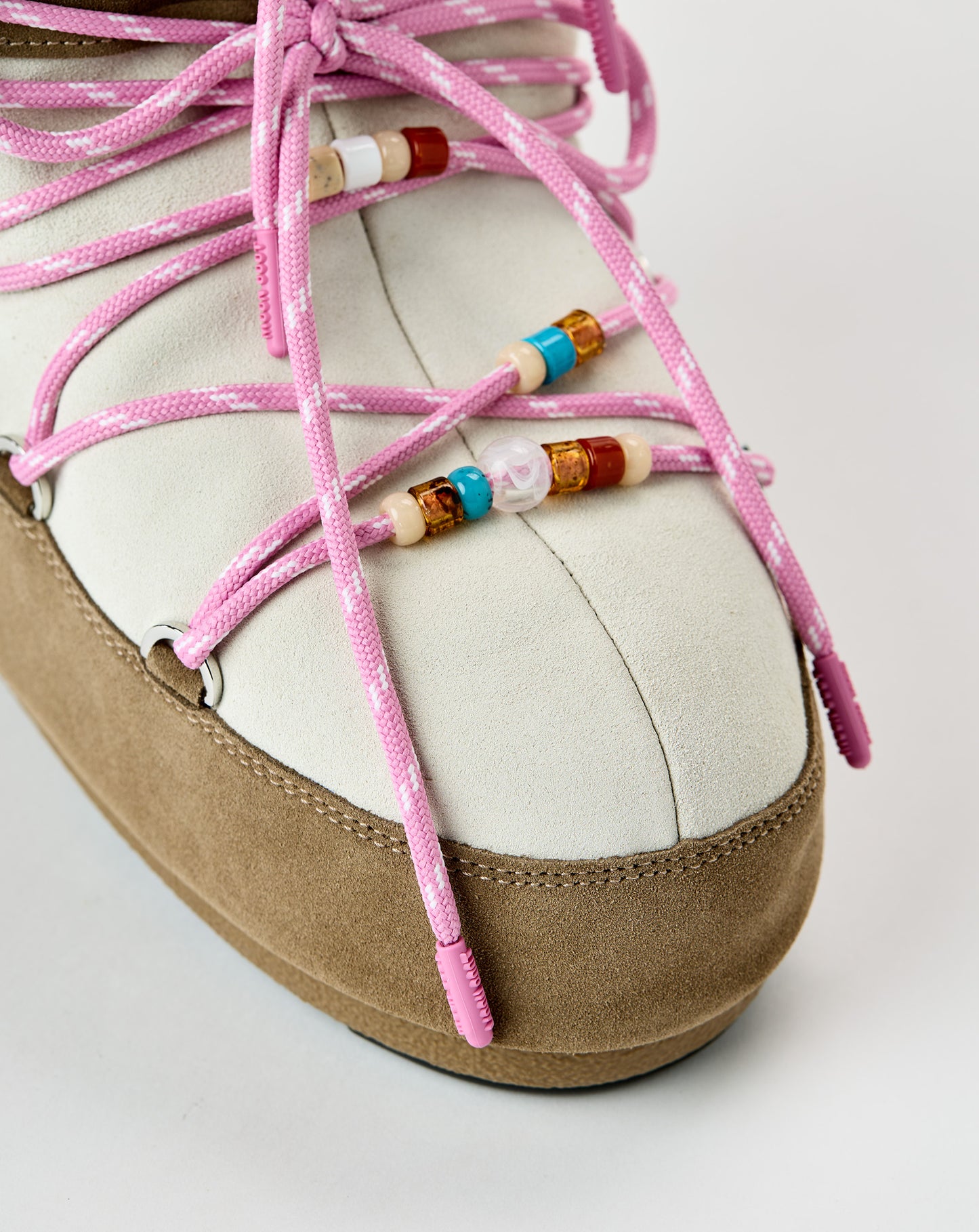 Icon Low Suede Beads Boots