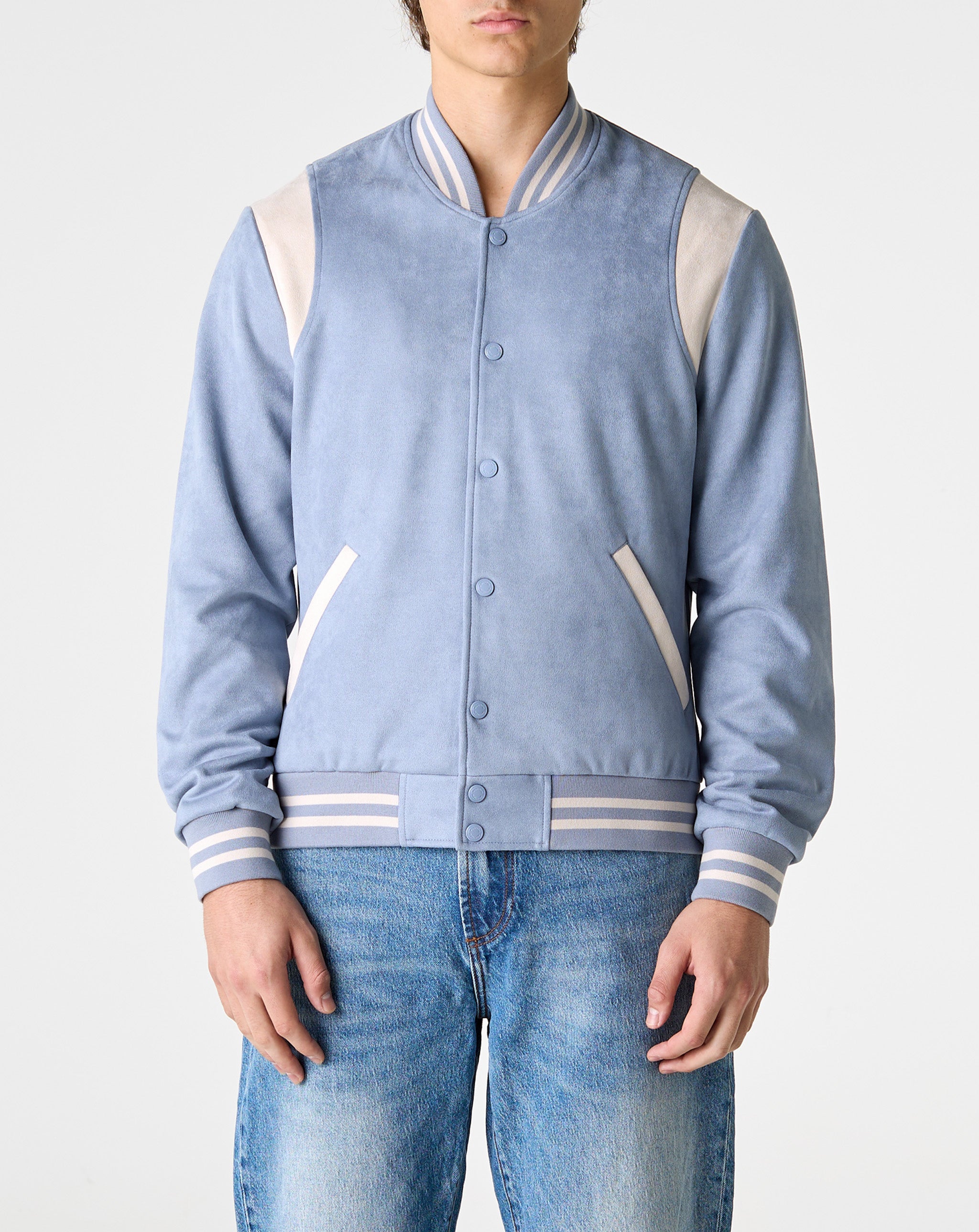 Jeter Varsity Suede Jacket