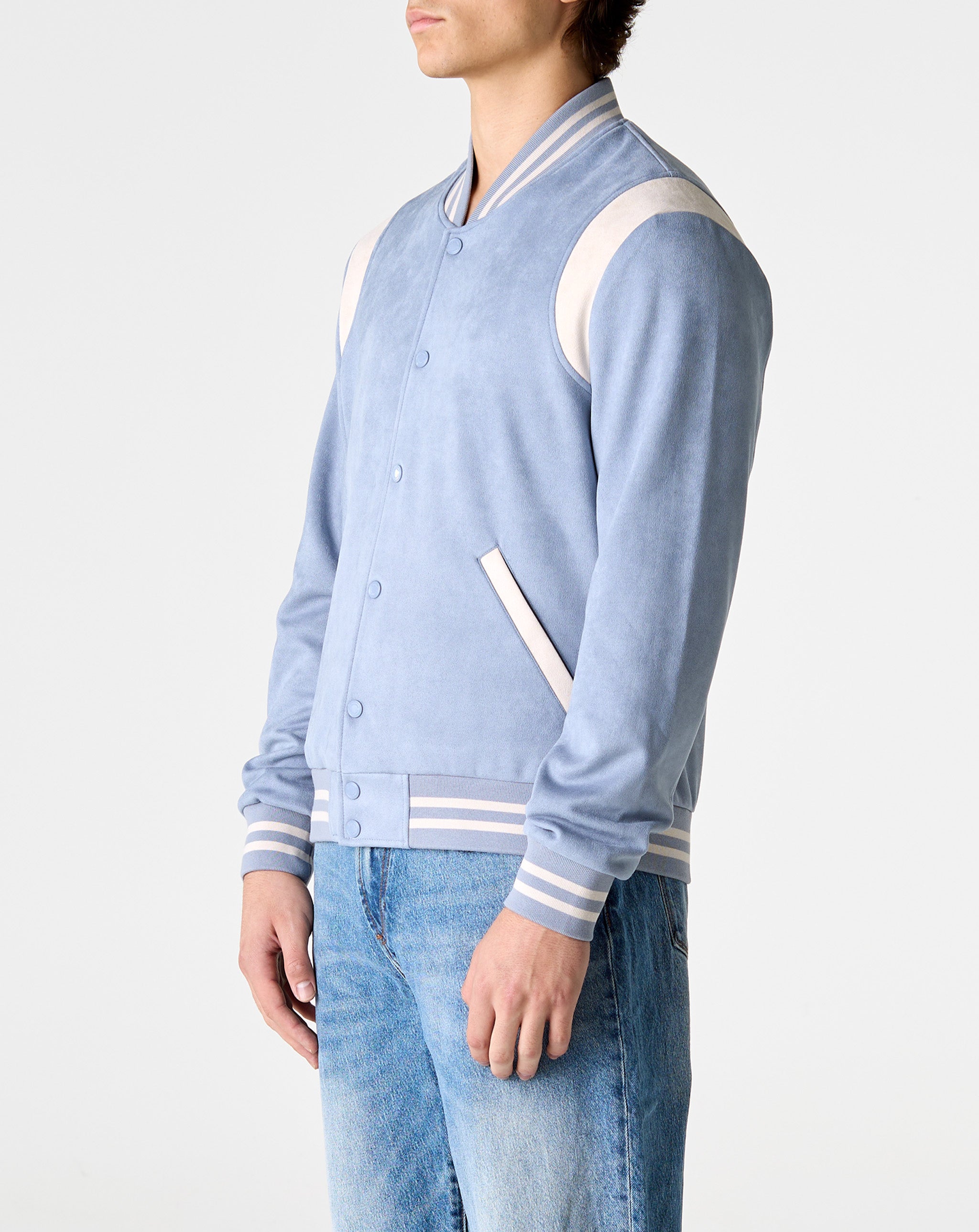 Jeter Varsity Suede Jacket