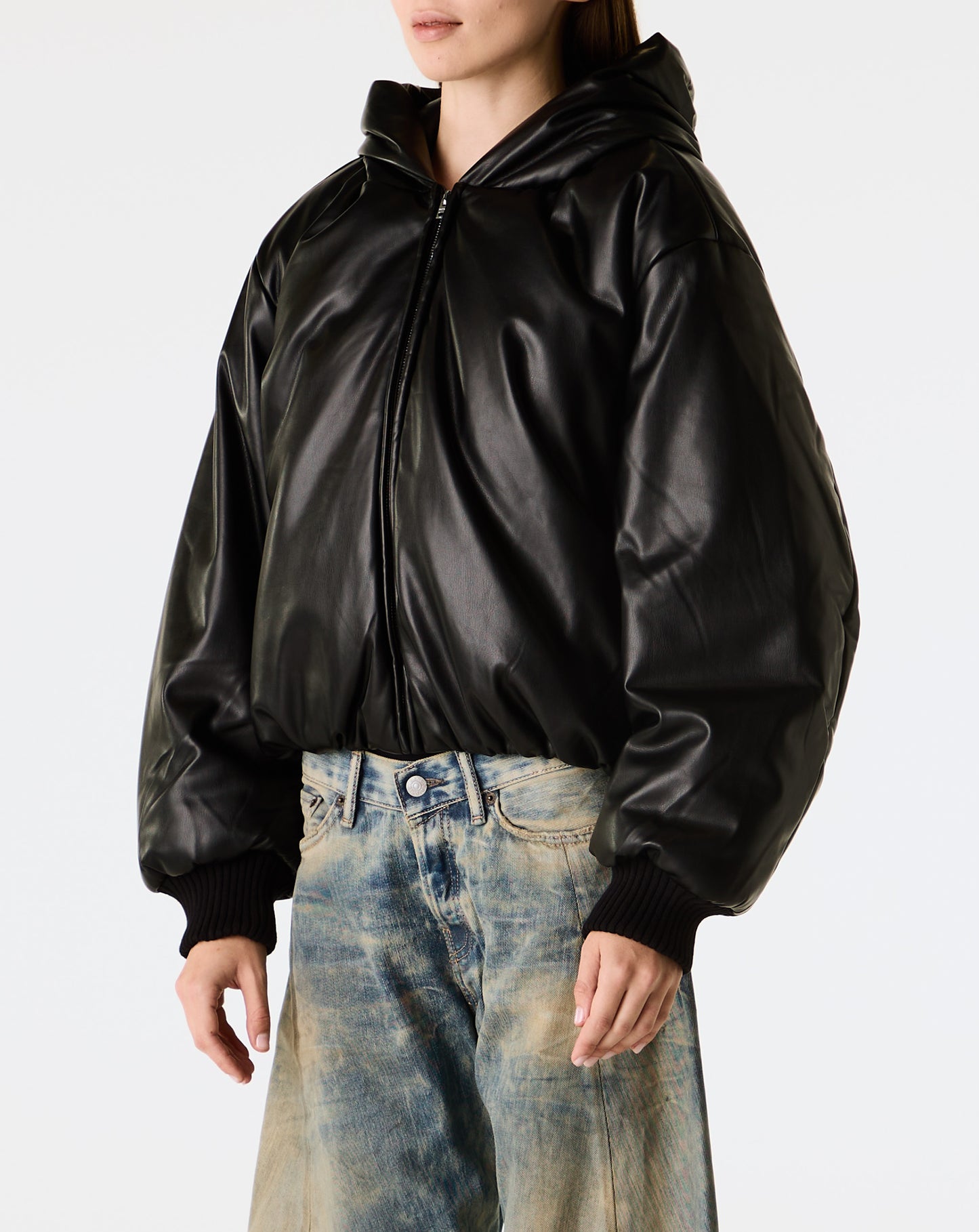 Hooded Bomber Jacket