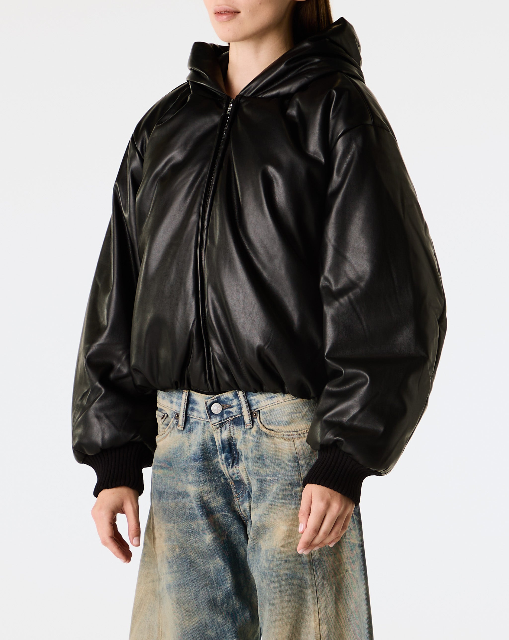 Hooded Bomber Jacket