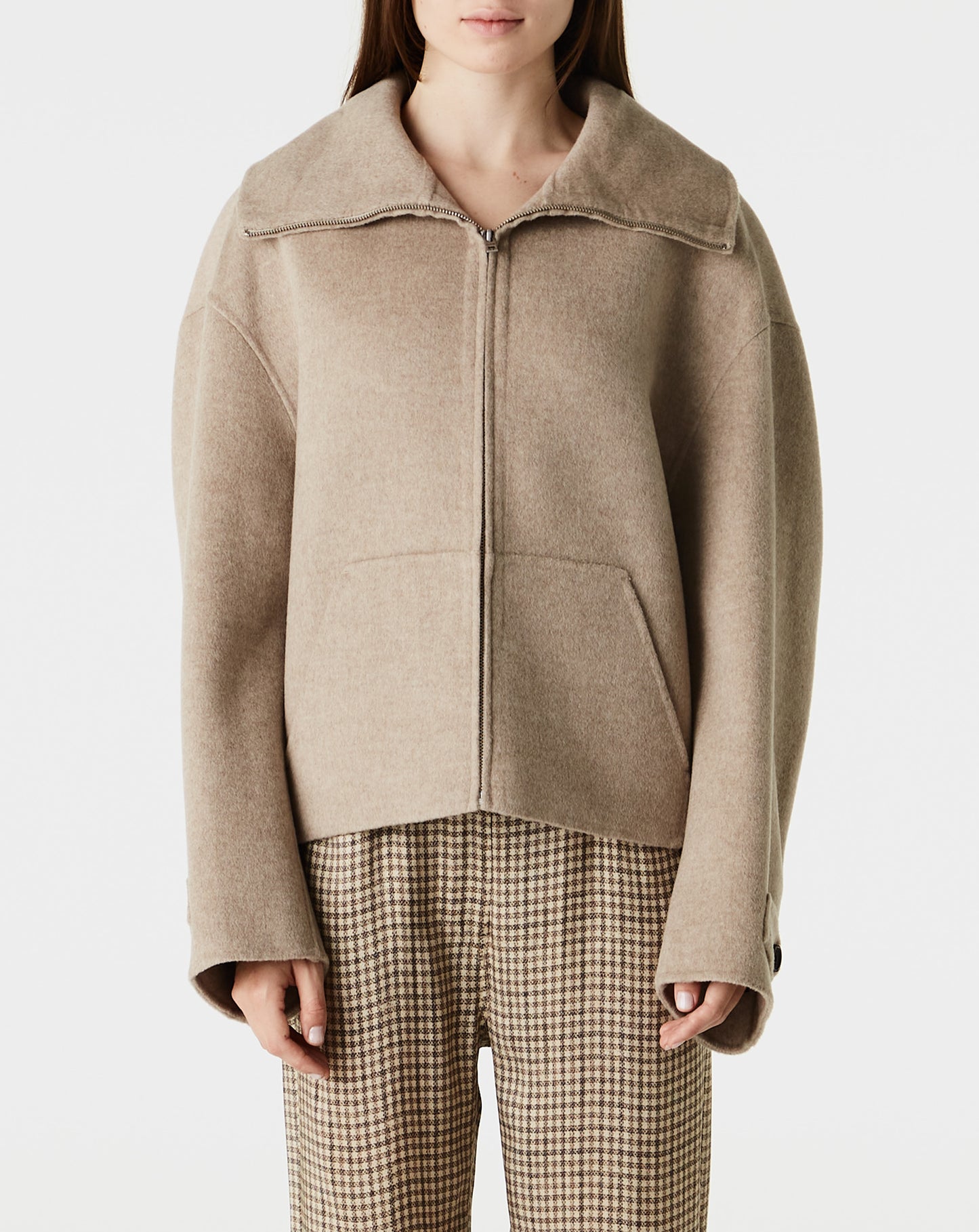 Double Face Zip Jacket