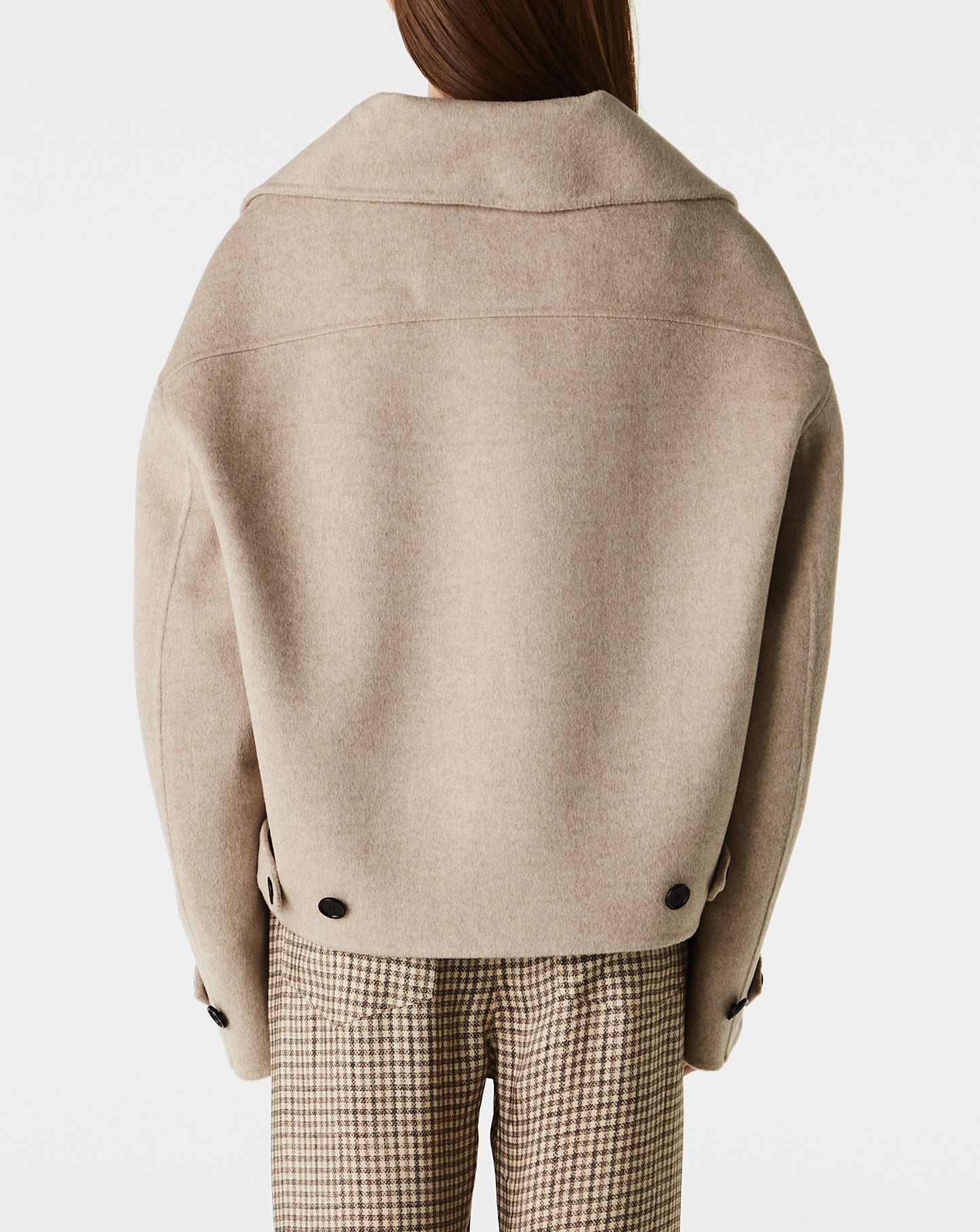Double Face Zip Jacket