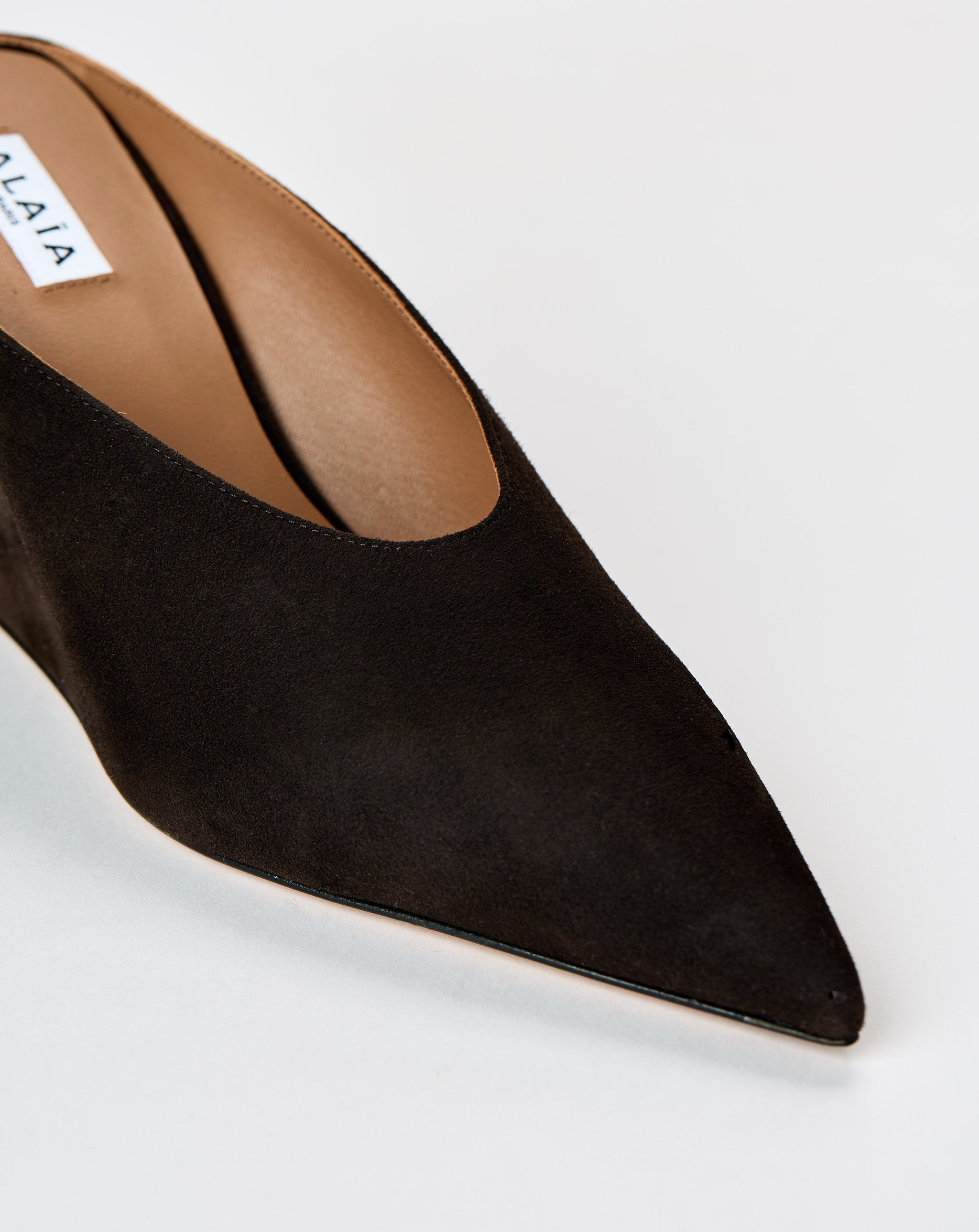 Wedge Mules 75