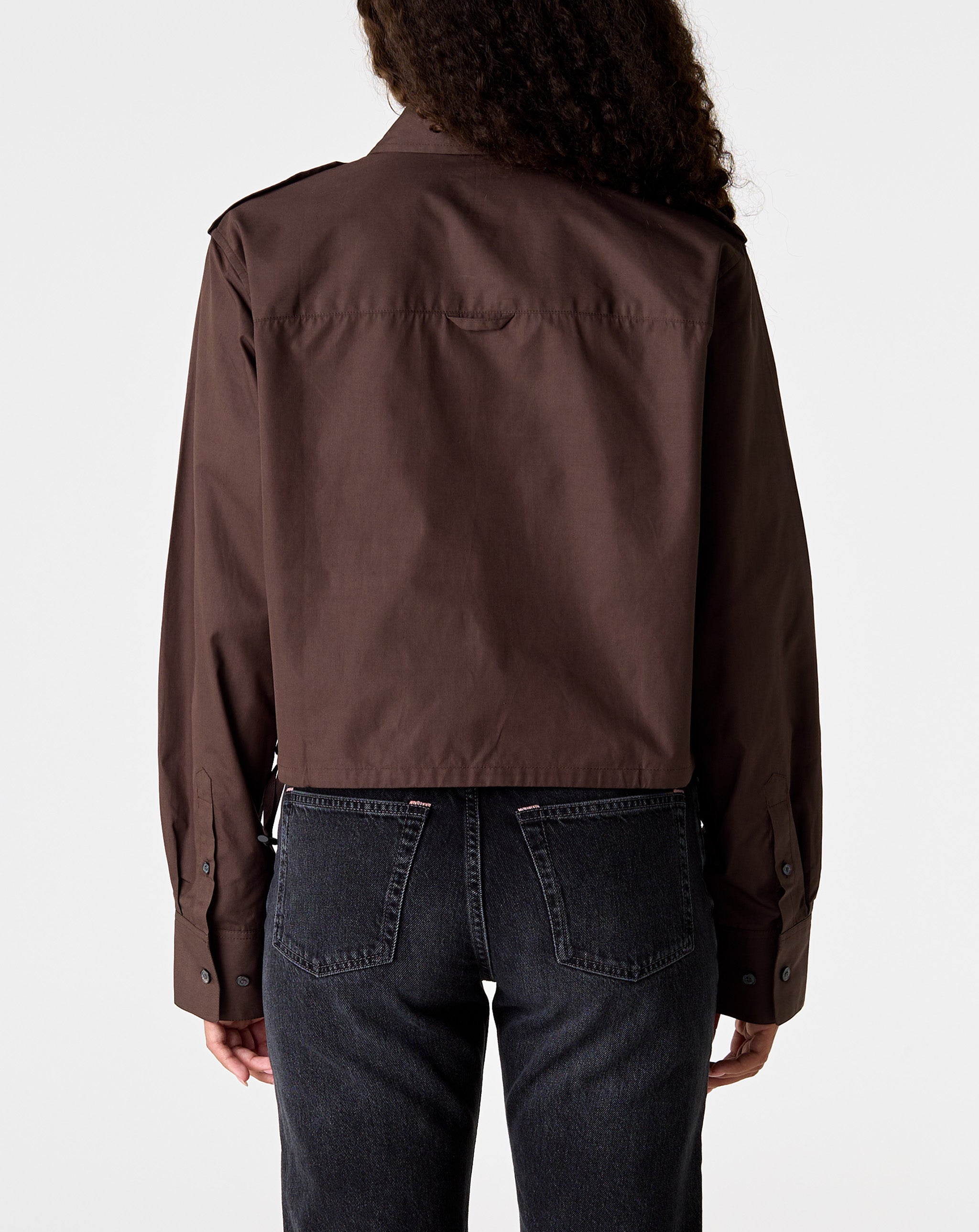 Poplin Military Shirt