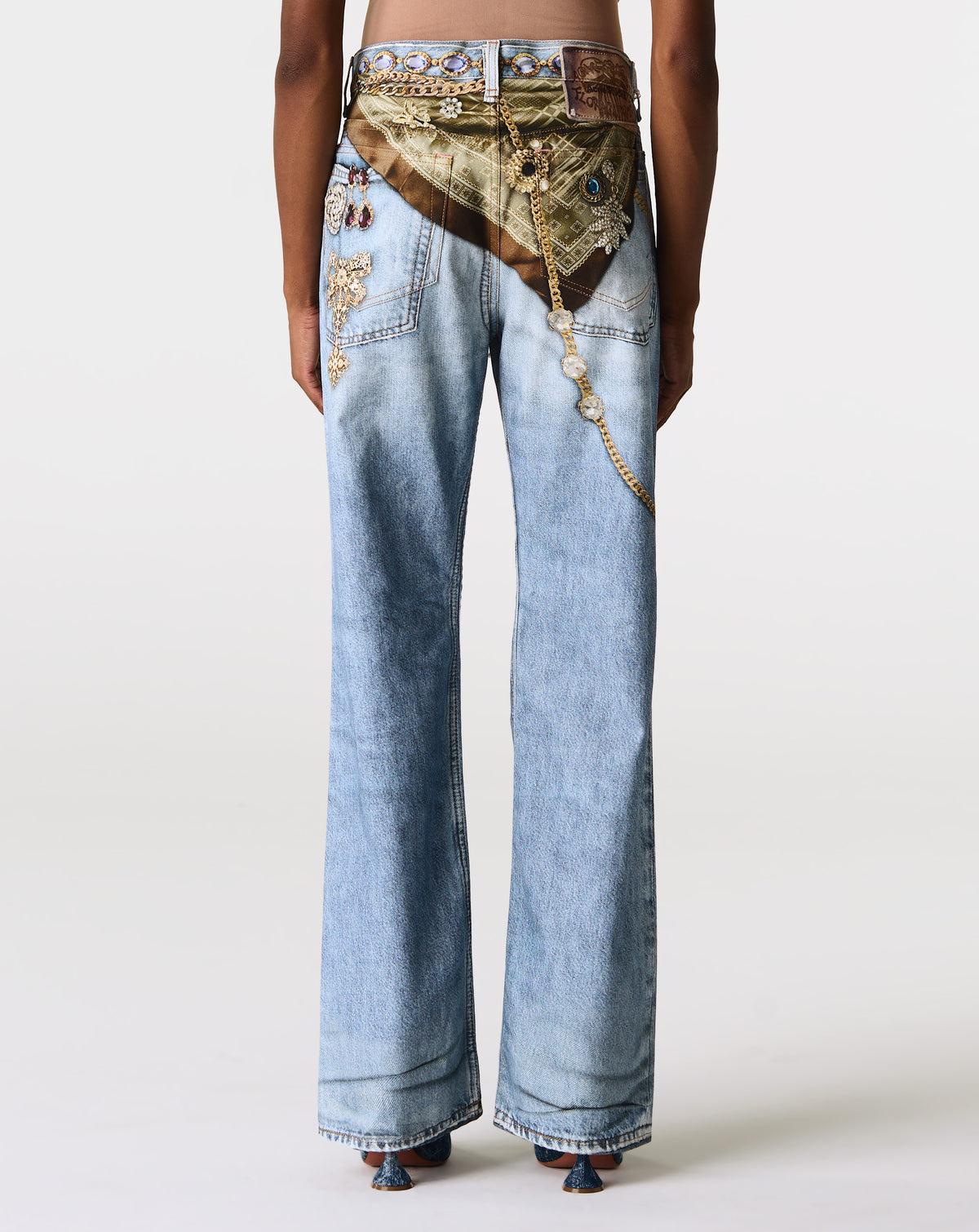 Printed Jean