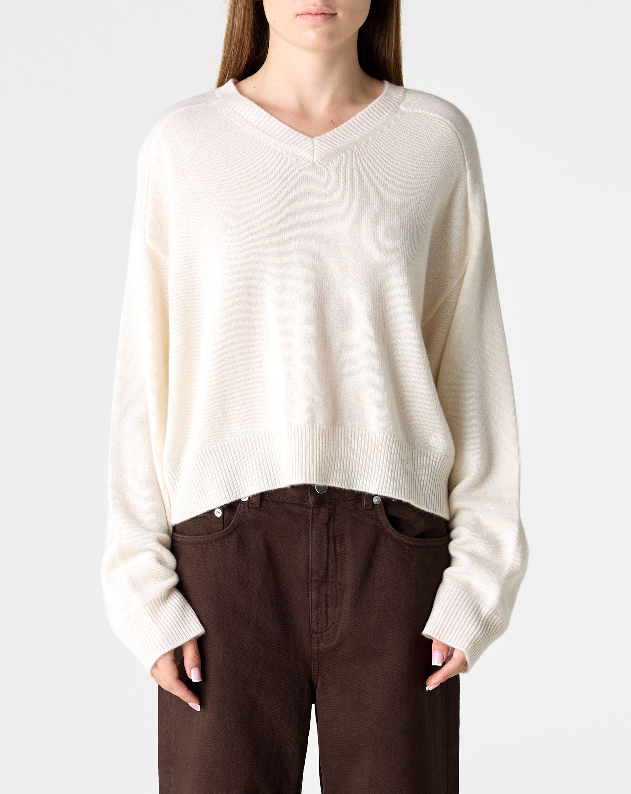 Anzor Lds V-Neck Sweater