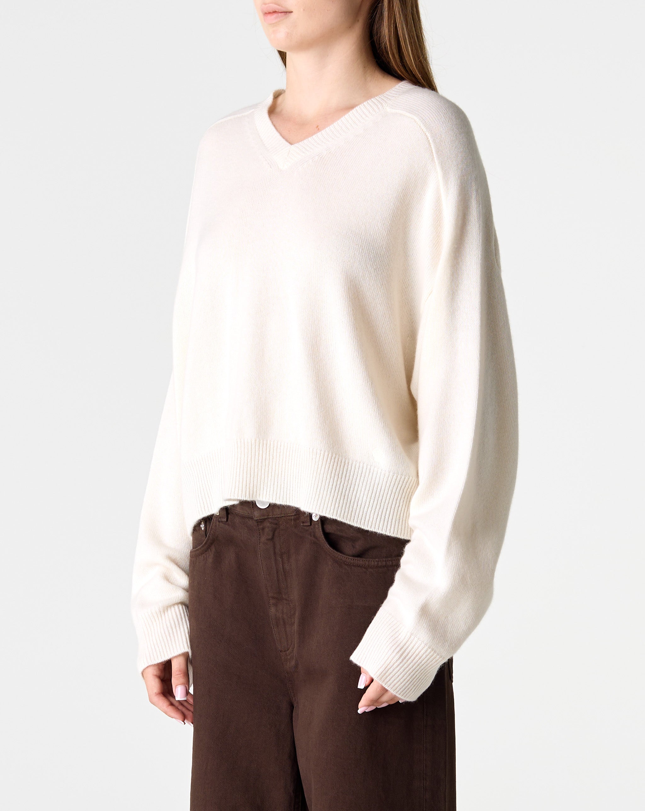 Anzor Lds V-Neck Sweater