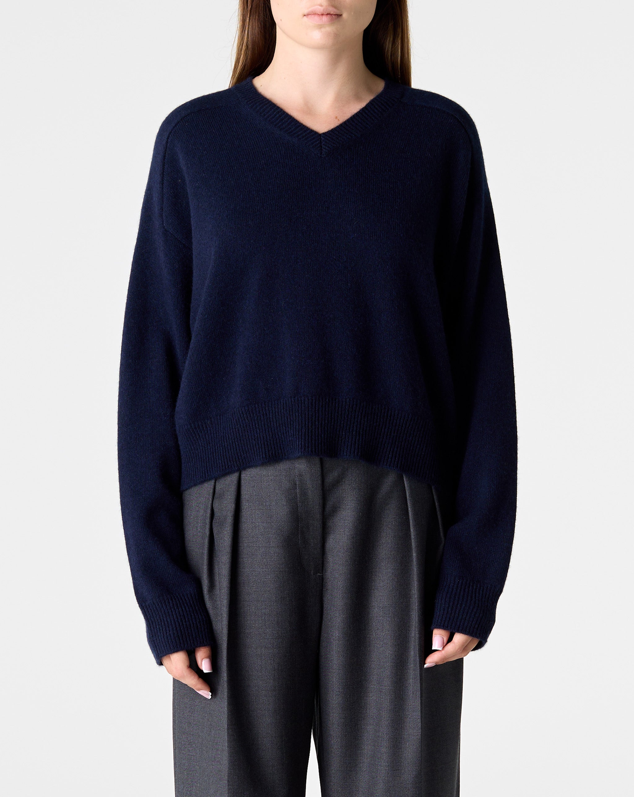 Anzor Lds V-Neck Sweater