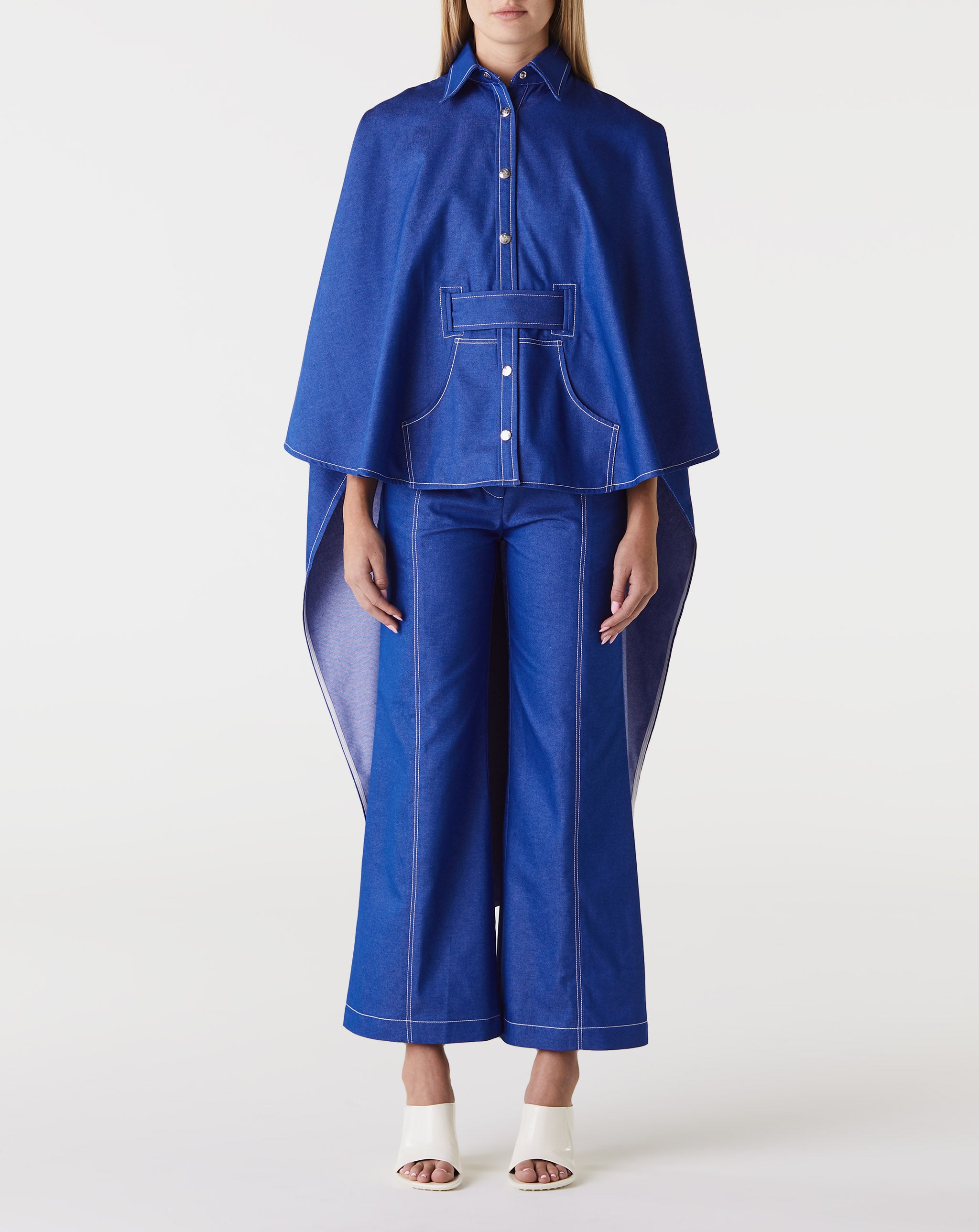 Denim Cape