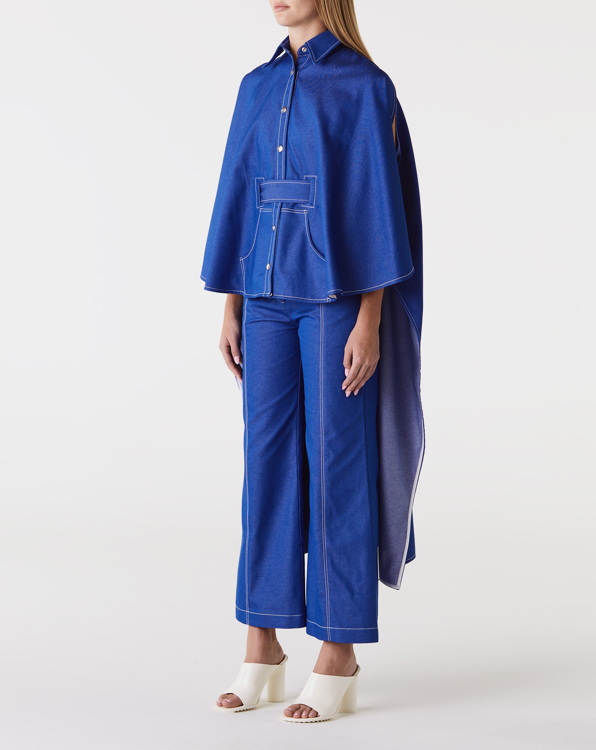 Denim Cape
