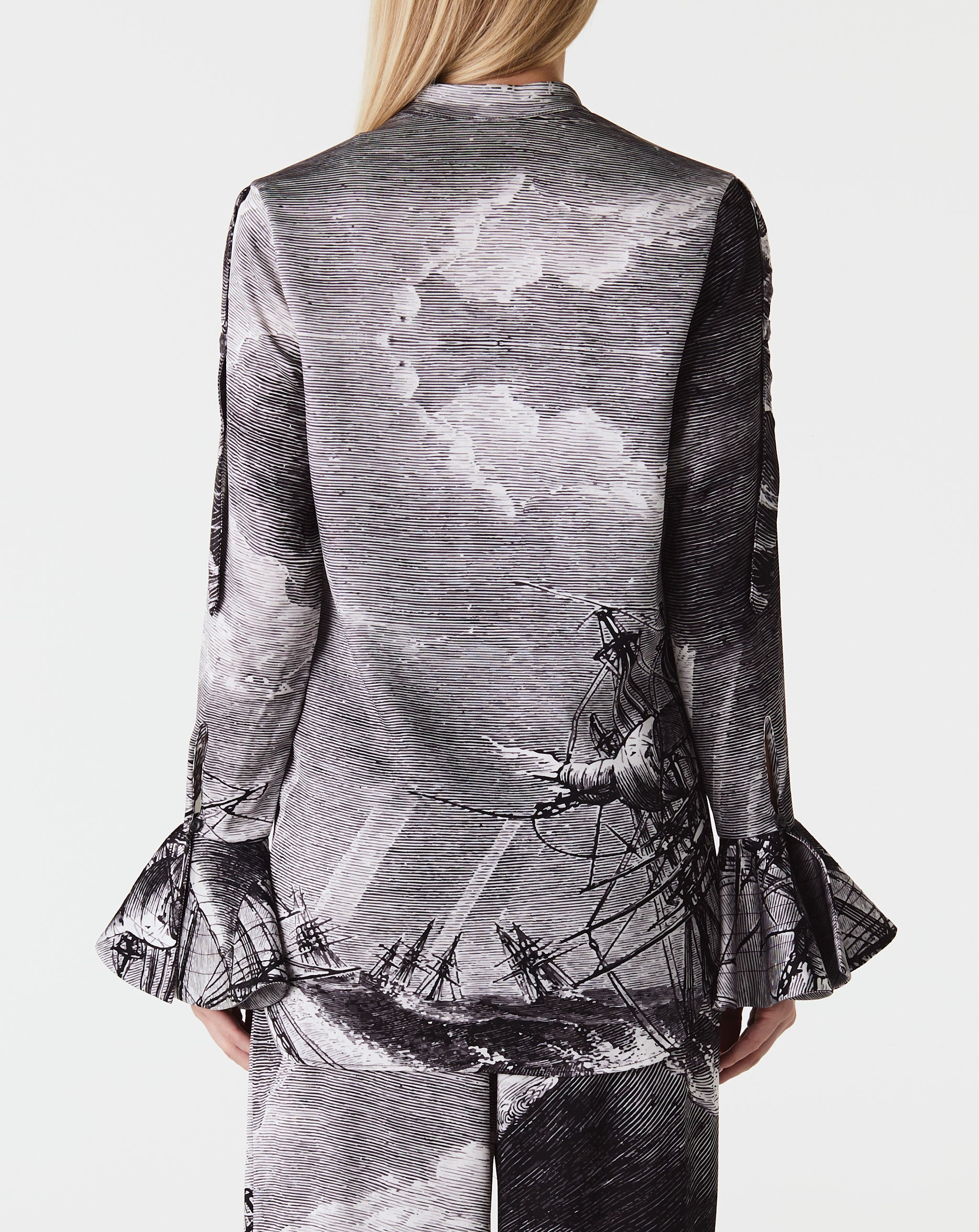 Ship Wreck Flute Cuff Shirt