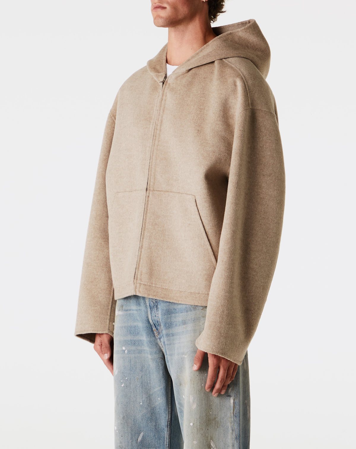 Double Face Zip Jacket