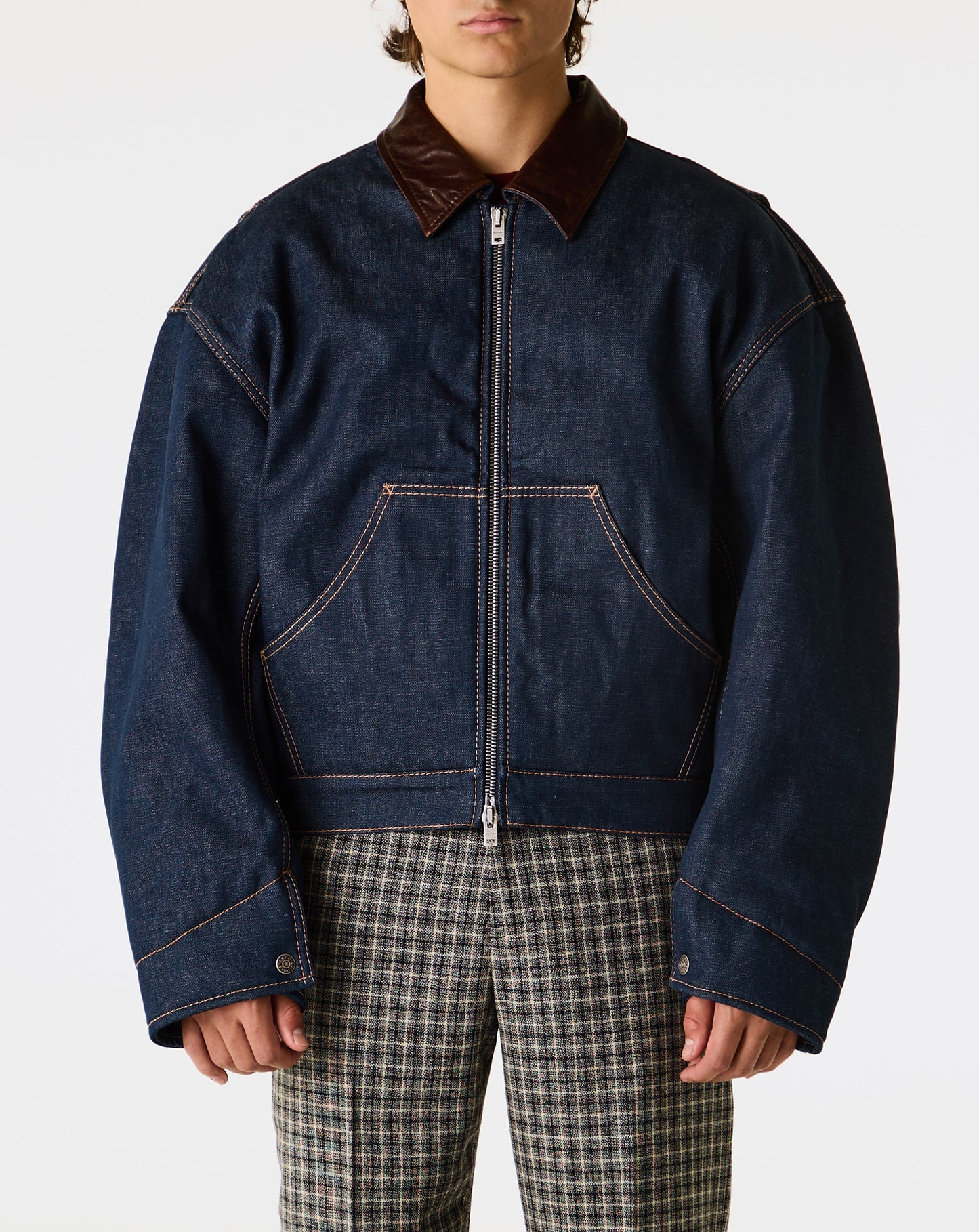 Denim Zip Jacket