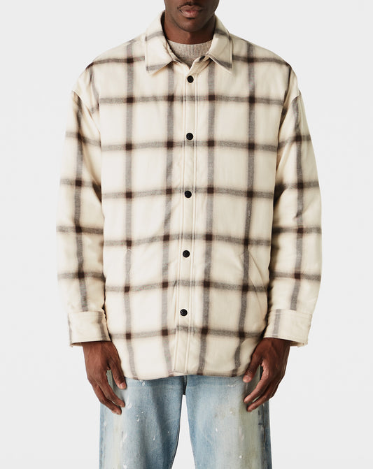 Plaid Shirt Jacket