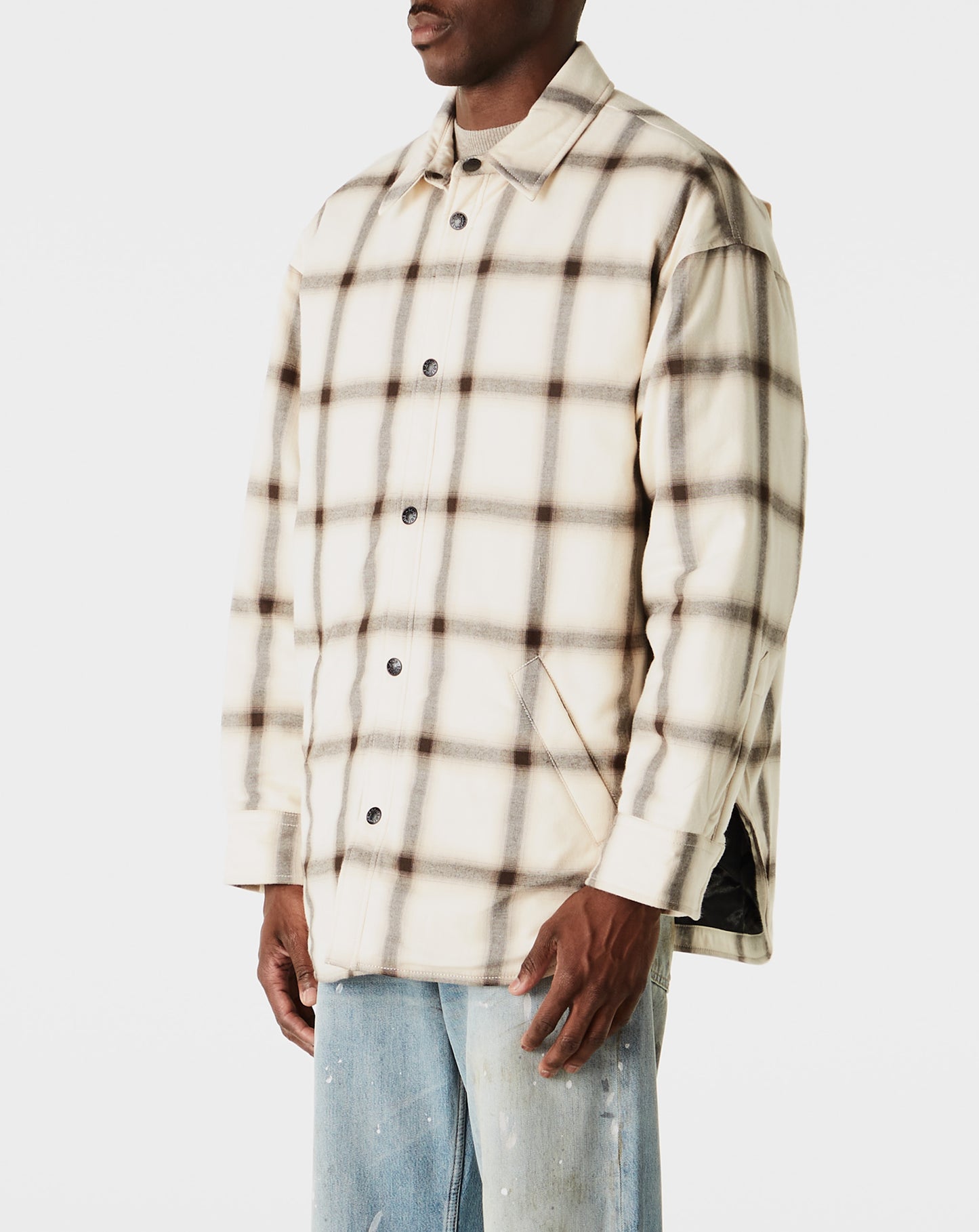 Plaid Shirt Jacket
