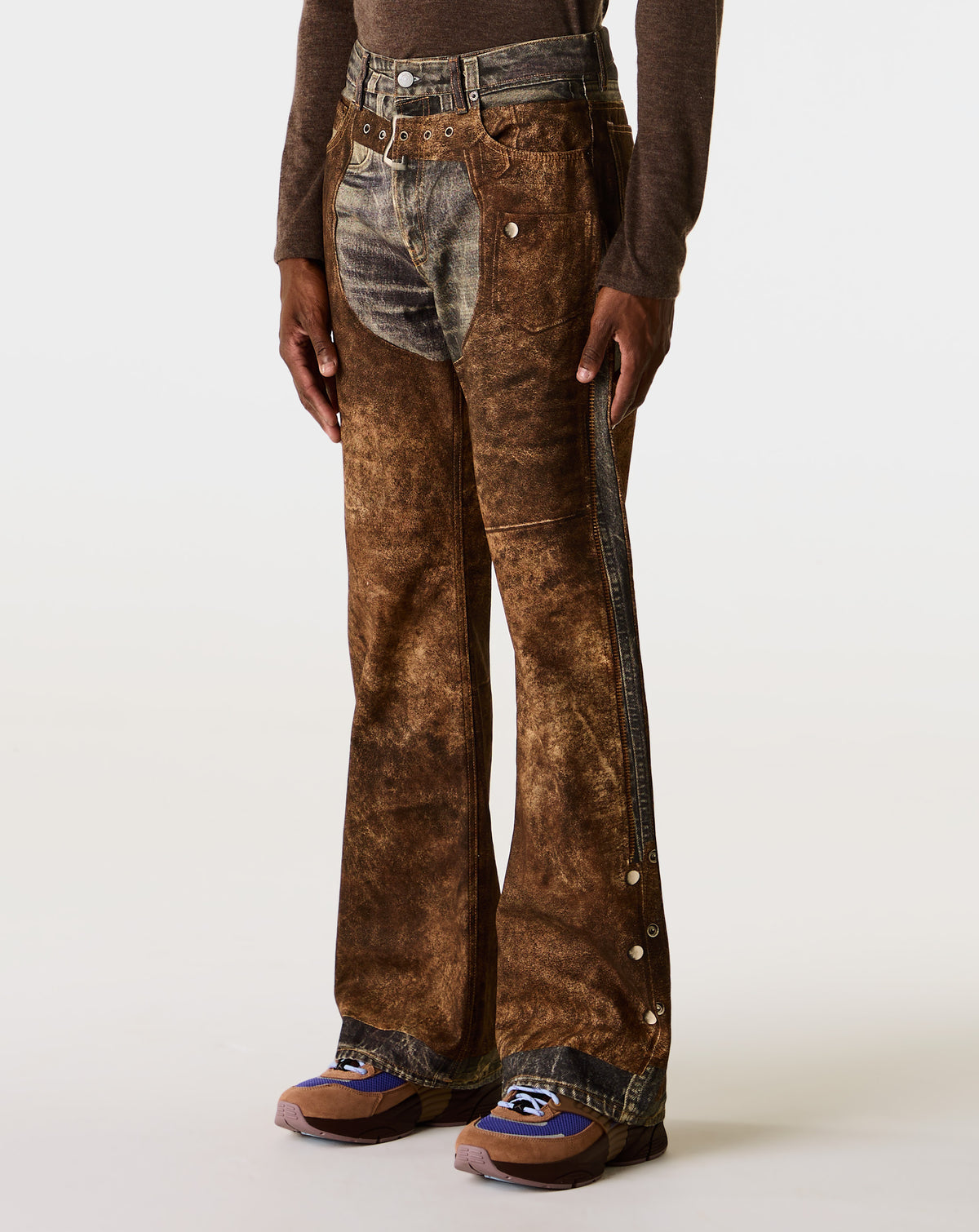 Chaps Printed Pants