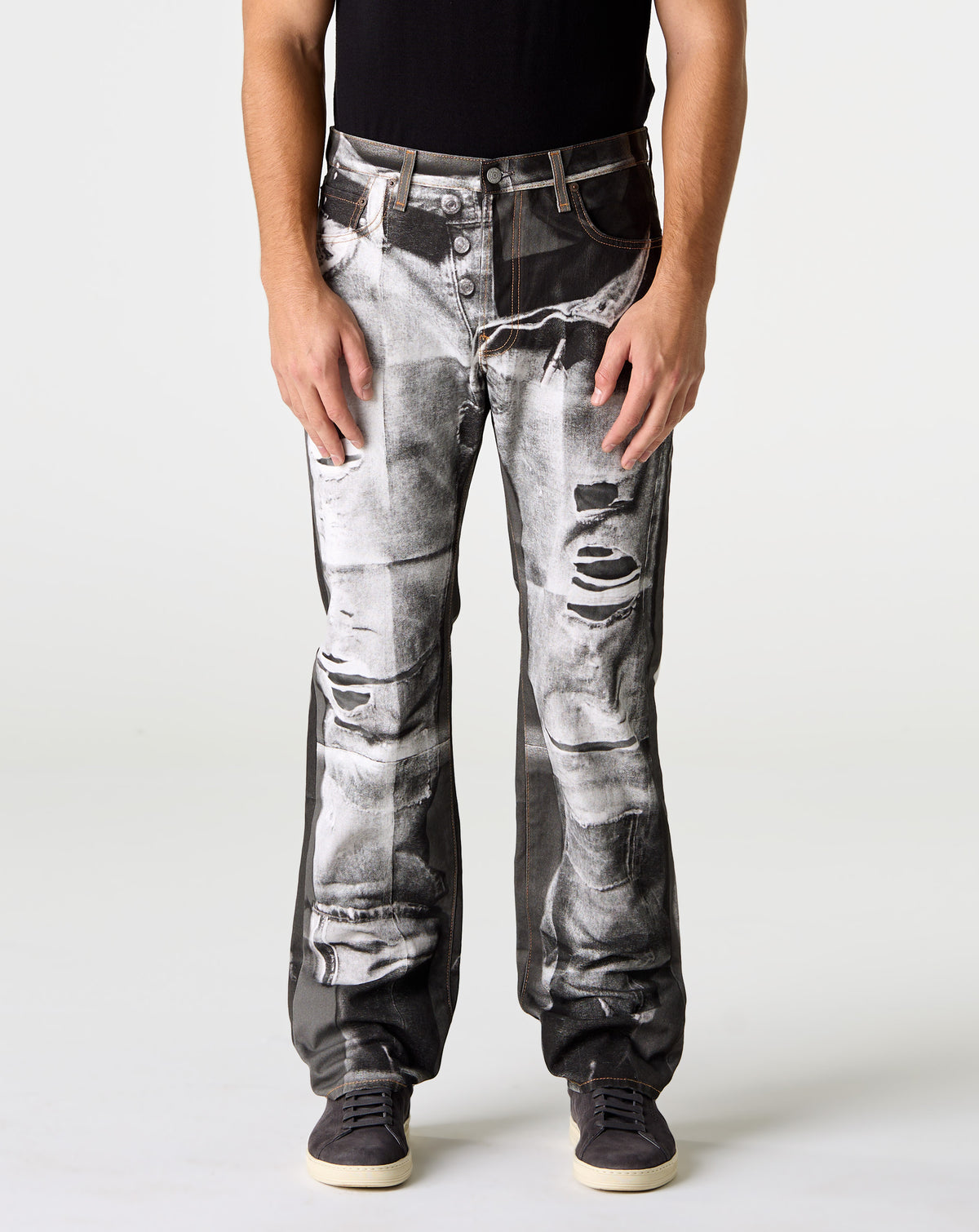 Printed Jean
