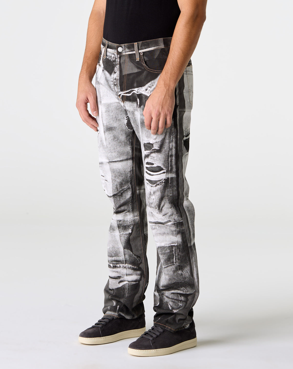 Printed Jean