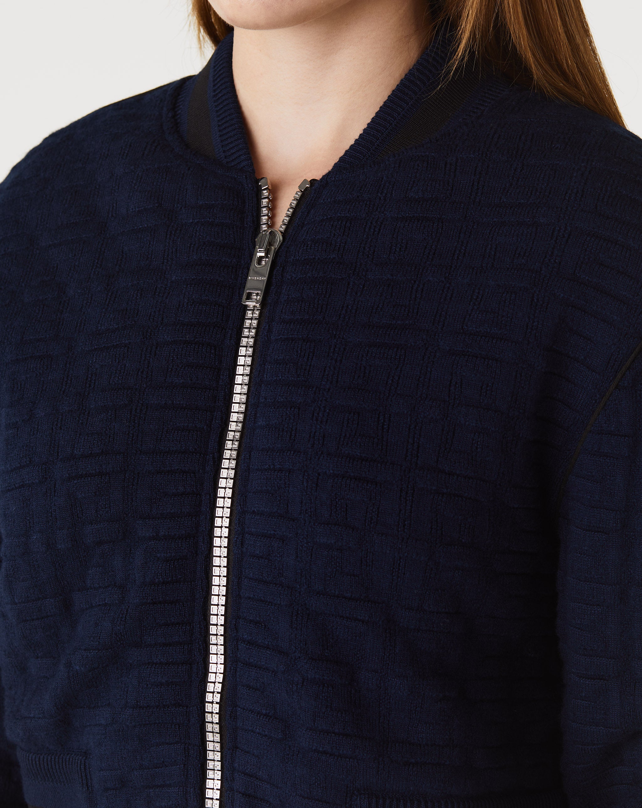 Cropped Bomber Varsity