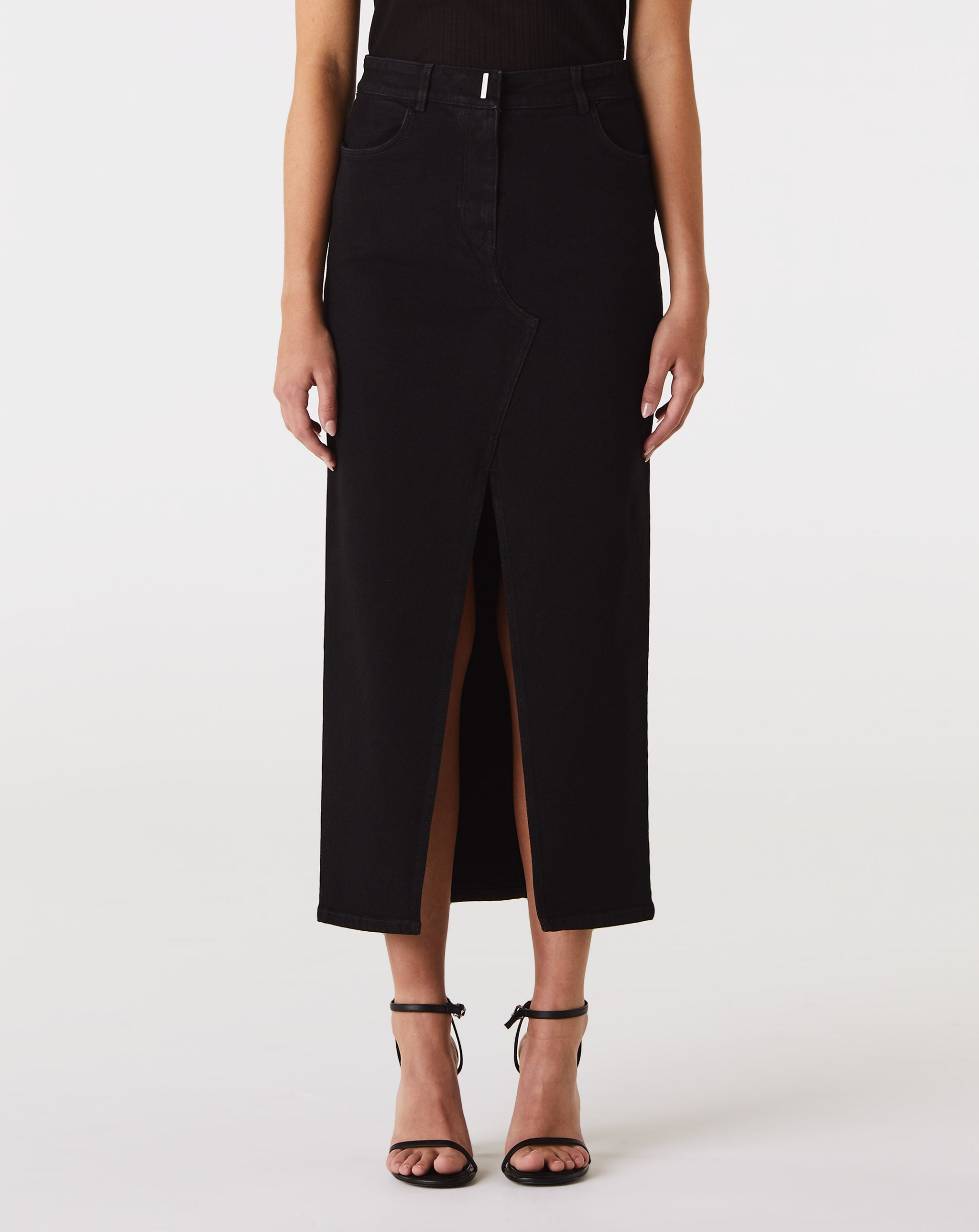 Long Skirt With Front Split