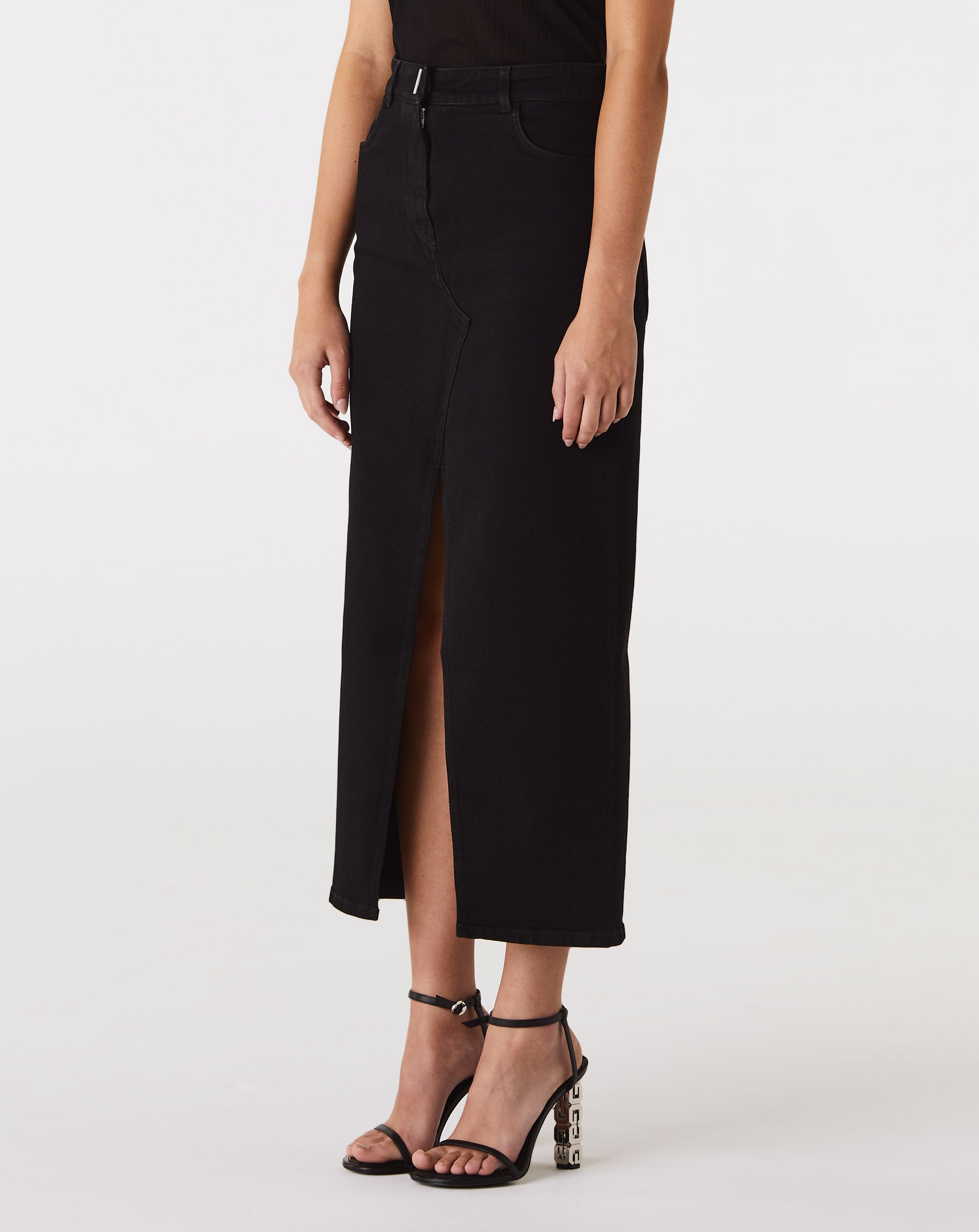 Long Skirt With Front Split