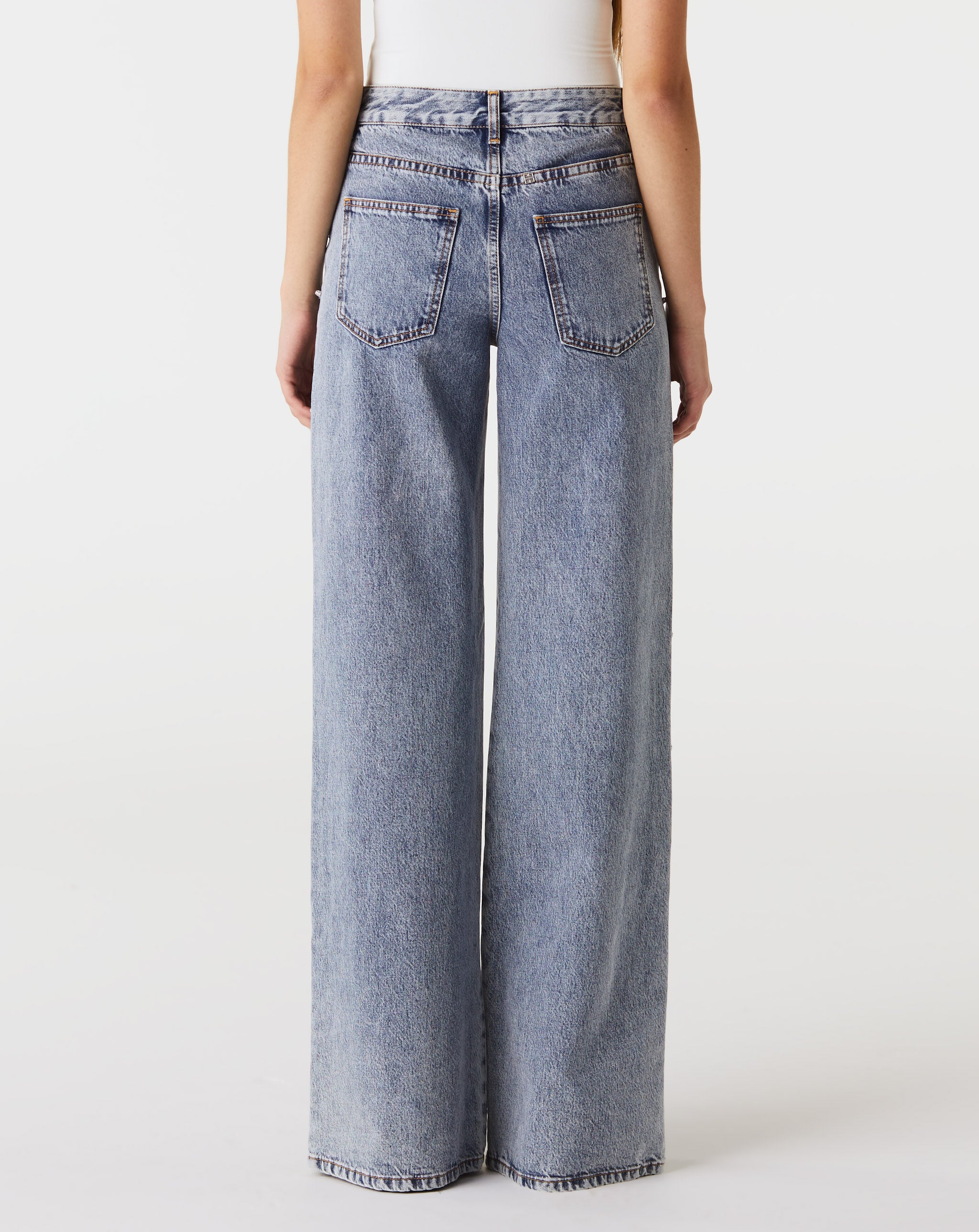 Extra Wide Denim Jeans